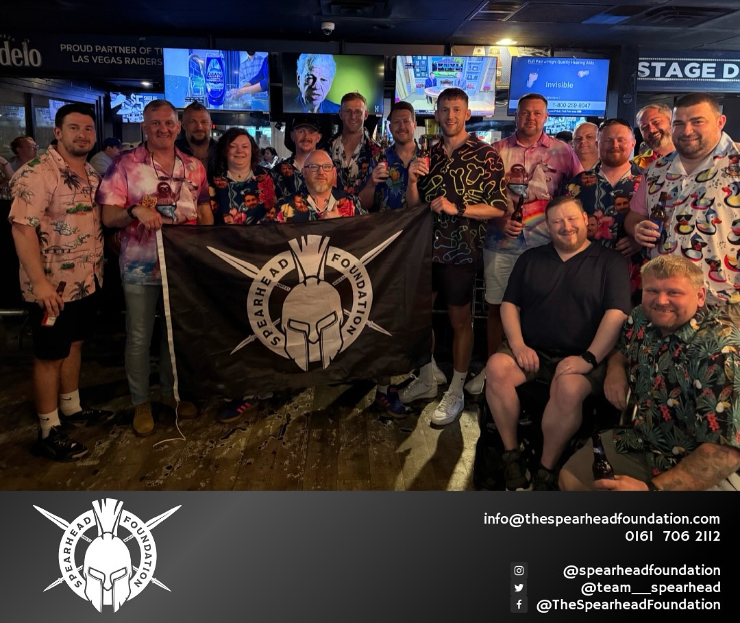 💩 shirt night in Las Vegas where we recently took 20 people, most being veterans, a few being cops and some still serving.
This trip was heavily subsidised by the foundation & funding. It seen the people who attended have the opportunity to explore Nevada, go shooting, take part in group activities & more.
A showcase in to what the foundation does, provides opportunities to the armed forces & security forces community.