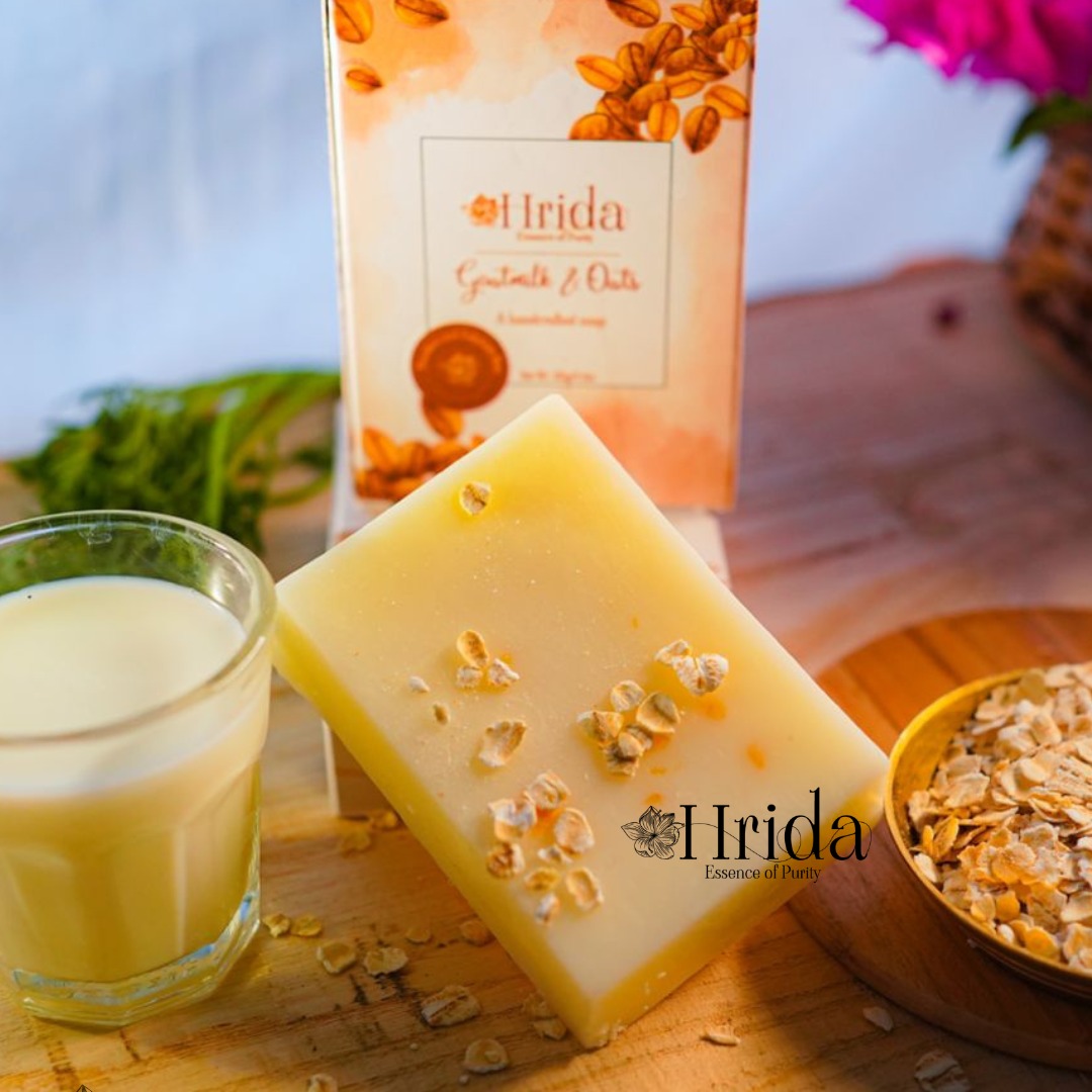Experience the Luxury of Nature!
Elevate your skincare routine with our Goat Milk & Oats Handmade Soap — a gentle blend crafted for those who cherish pure, natural beauty.
Paraben Free & Sulphate Free: Kind to your skin and the planet.
Deeply Nourishing: Goat milk and oats work together to leave your skin soft, supple, and radiant.
Luxurious Fragrance: Indulge in a soothing scent that lingers long after every wash.
Pamper yourself with the goodness of nature — because your skin deserves the best! ✨🧼
#HandmadeSoap #NaturalSkincare #GoatMilkSoap #OatsSoap #ParabenFree #SulphateFree #SoftSkin #LuxuryFragrance