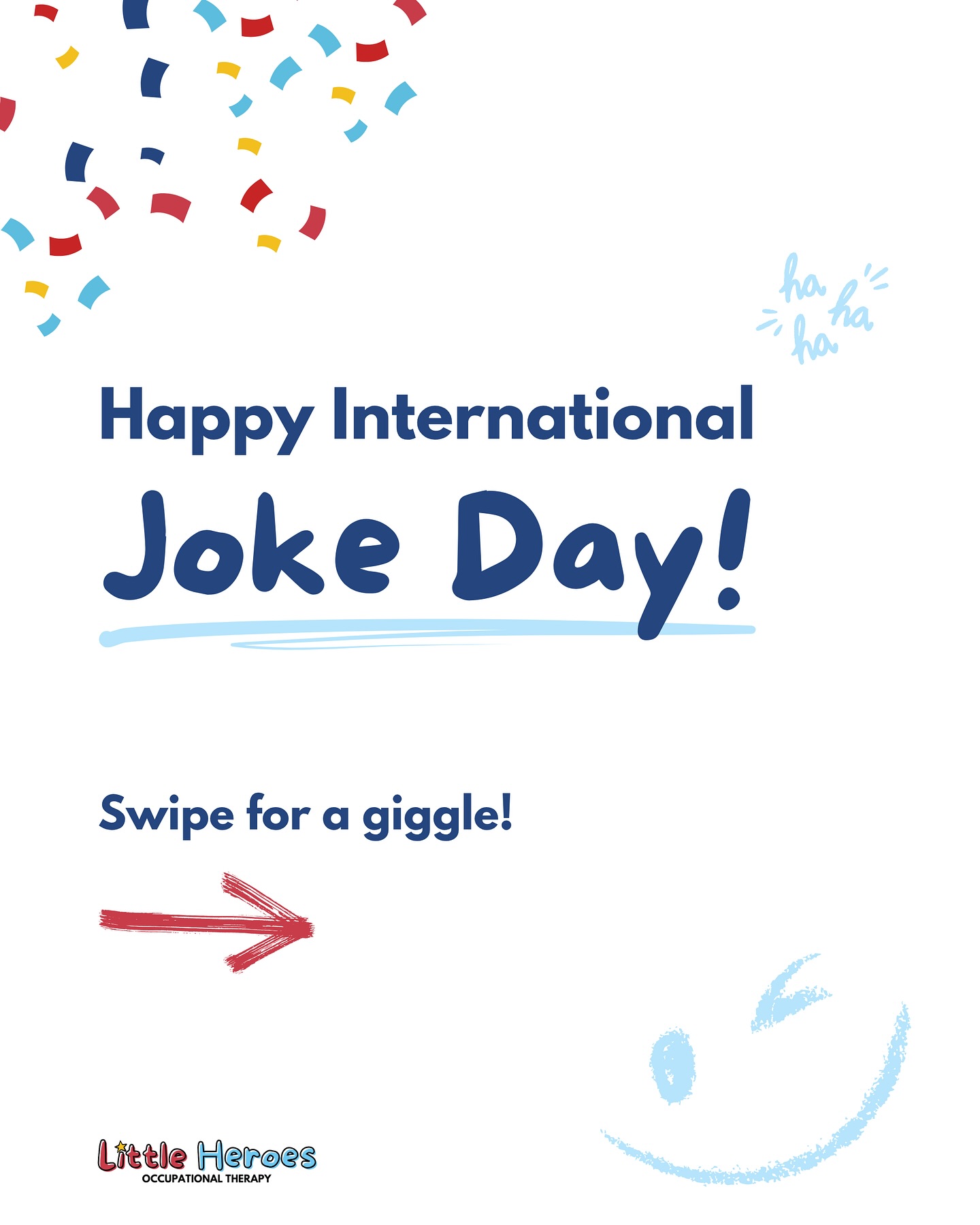 Happy #InternationalJokeDay 🥳
Today’s a great reminder to embrace the lighter side of our work and find moments to smile, even on the toughest days.
To all our fellow allied health professionals navigating these ongoing changes, we’re thinking of you 💙
Let’s keep laughing, learning, and showing the world just how mighty our superpowers really are 💥🦸♀️🦸♂️