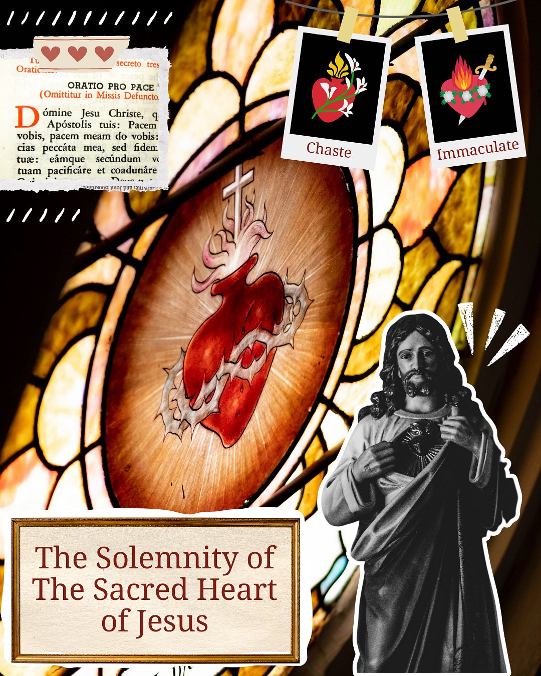 |Holy Hearts: A Three-Part Series| The Sacred Heart of Jesus ❤️🔥
It was 17th-century France and she was a cloistered nun. Not your typical stage to set the scene for an eventual worldwide devotion. But, we know by now that God loves to work in the littleness and the meek and the humble.
I’m not an expert historian on the entirety of this story, but from what I can see, St. Margaret Mary Alacoque was just a young twenty-something, an absolutely ordinary and simple human being just trying to live the everyday with a posture towards the Infinite.
And, I think that’s exactly why Jesus chose to reveal His heart to her in this way. Her humility and her obedience made her a willing and faithful vessel to share His heart with the world.
Ultimately, these visions were overwhelming and visceral and became a rather full-bodied experience for her. And while that can seem like a lot of drama, I don’t think that’s the point. I think the intensity of it all actually speaks to the reality of it all. He never withholds His love for us, even when we squander or cast it aside.
The Solemnity today calls to mind a fiercely unpleasant (piercing, burning, suffering) and at the same time astoundingly beautiful (eternally outpouring) paradox of Love.
I wonder what it would mean if we learned to hold the tension of both?