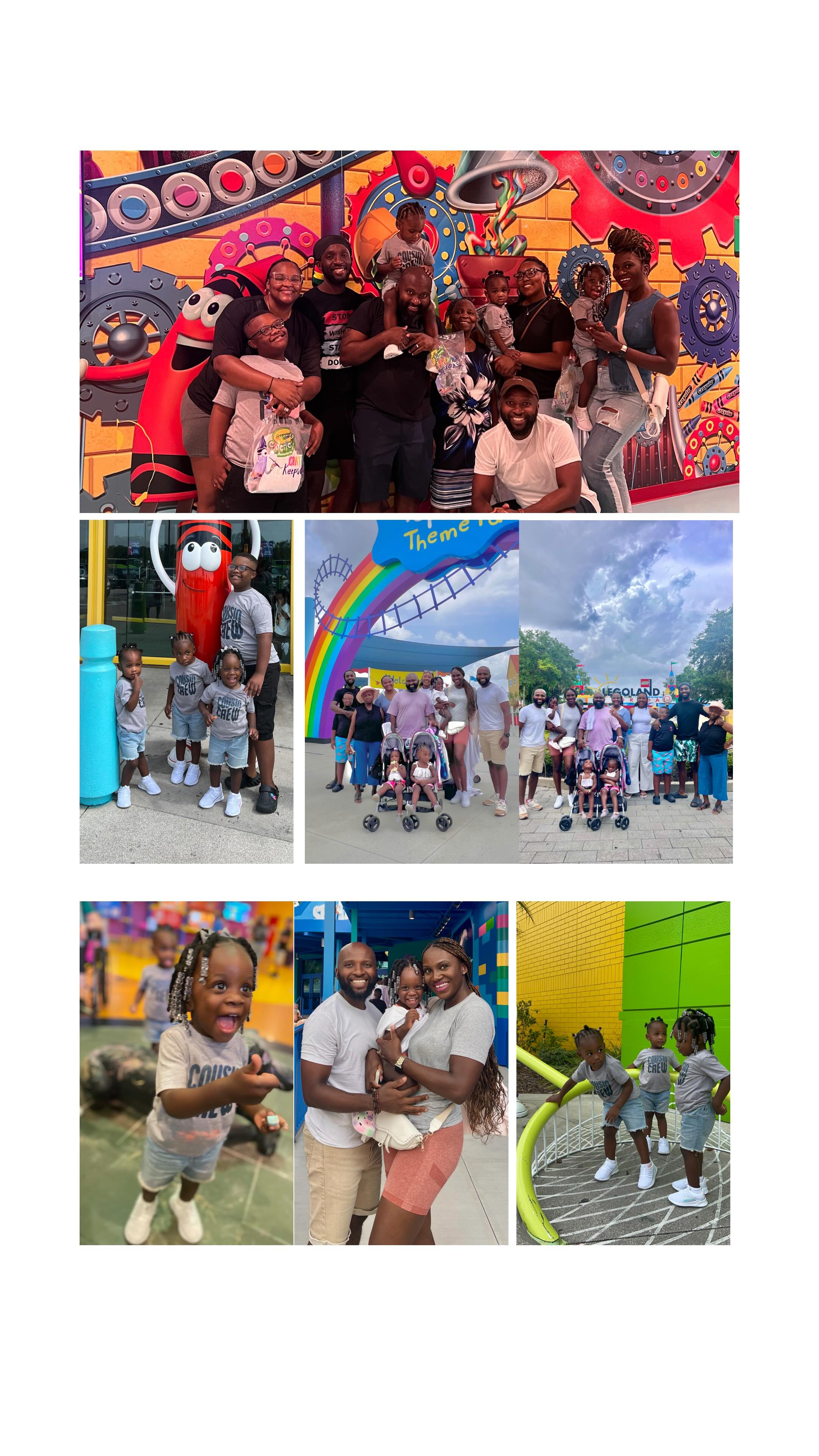 This weekend was one for the memory books 📖💖 We celebrated our sweet twin nieces turning TWO with an unforgettable family trip to Peppa Pig Theme Park and the Crayola Experience 🎈🐷🎨
With 11 of us together, it was loud, joyful, a little chaotic and absolutely perfect! Might I add a whole lot of Peppa, crayons, and cousin chaos 🐷🎉🖍️ Watching all the cousins laugh, play, and make memories together reminded me just how special these moments are. These are the days they’ll look back on and so will we 🥹🤍
#thedieujustes #FamilyFirst #CousinGoals #PeppaPigThemePark #CrayolaExperience #MakingMemories #TropicalStateOfMind #FloridaLiving #FamilyOverEverything