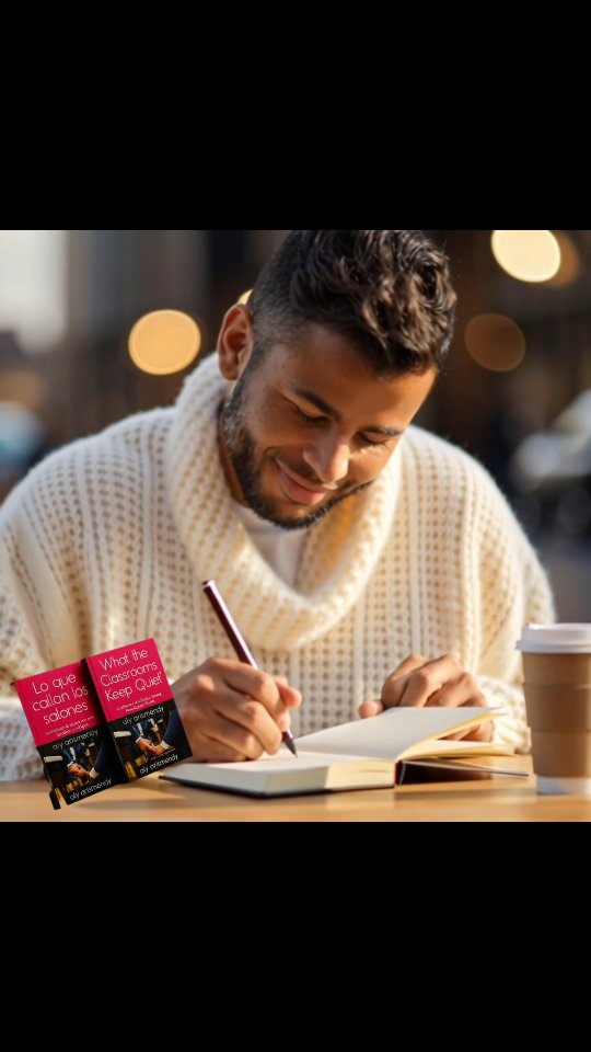 📚 COMING SOON | PRÓXIMAMENTE
✨ Un libro que revela lo que muchos prefieren callar.
✨ A book that tells the stories many choose to hide.
“Lo que callan los salones”
“What the Classrooms Keep Quiet”
✍️ By Aly Arismendy
🔜 Confesiones reales desde el aula.
🔜 True confessions from inside the classroom.
#Próximamente #ComingSoon #AlyArismendy #LoQueCallanLosSalones #WhatTheClassroomsKeepQuiet #EducaciónConCoraje #EducationWithPurpose