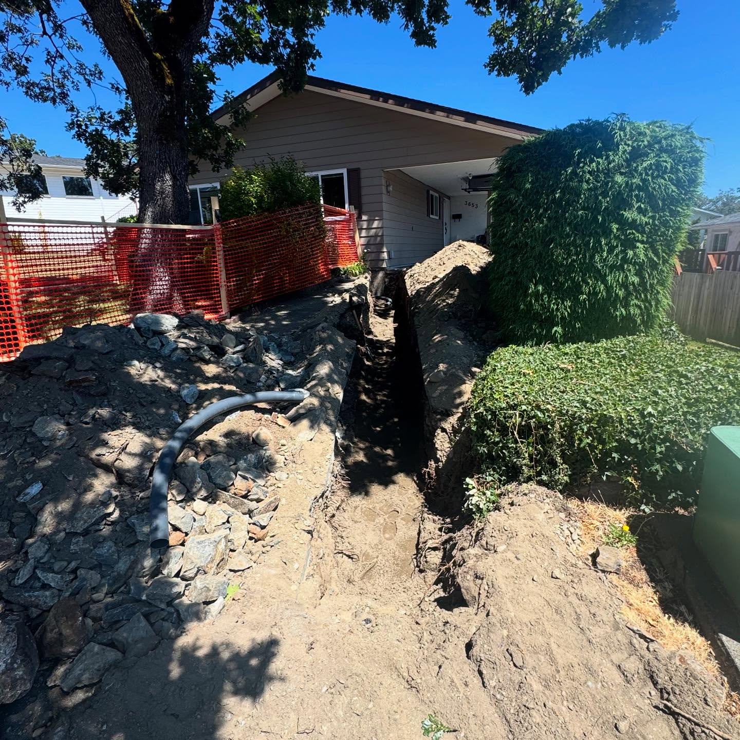 Service upgrade underway for renovations