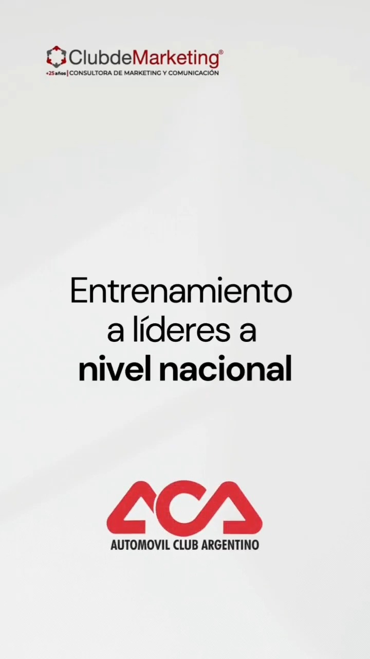 Gracias ACA, Automovil Club Argentino, por confiar en los entrenamientos para líderes a nivel nacional.
📣 Más que capacitaciones: espacios de crecimiento, reflexión y transformación real.
🚀 ¿Querés lo mismo para tu equipo?
📩 Escribinos a hola@e-clubdemarketing.com.ar
#ExperienciaDeCliente #ClubDeMarketing #CapacitaciónEmpresarial #FormaciónDeEquipos #DesarrolloComercial #NegociaciónEfectiva