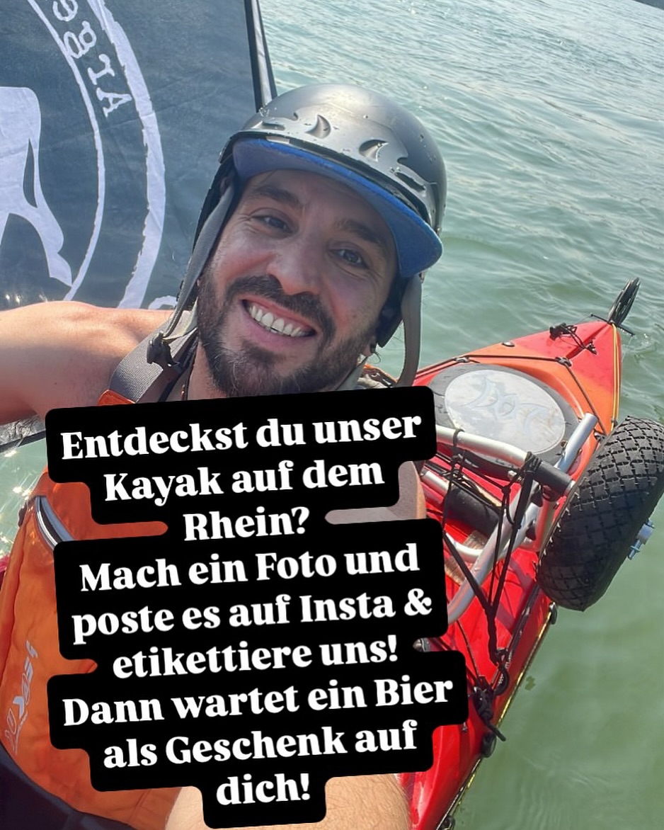 ¡Che, que lomo! auf dem Rhein!
#chequelomo #basel #kayak