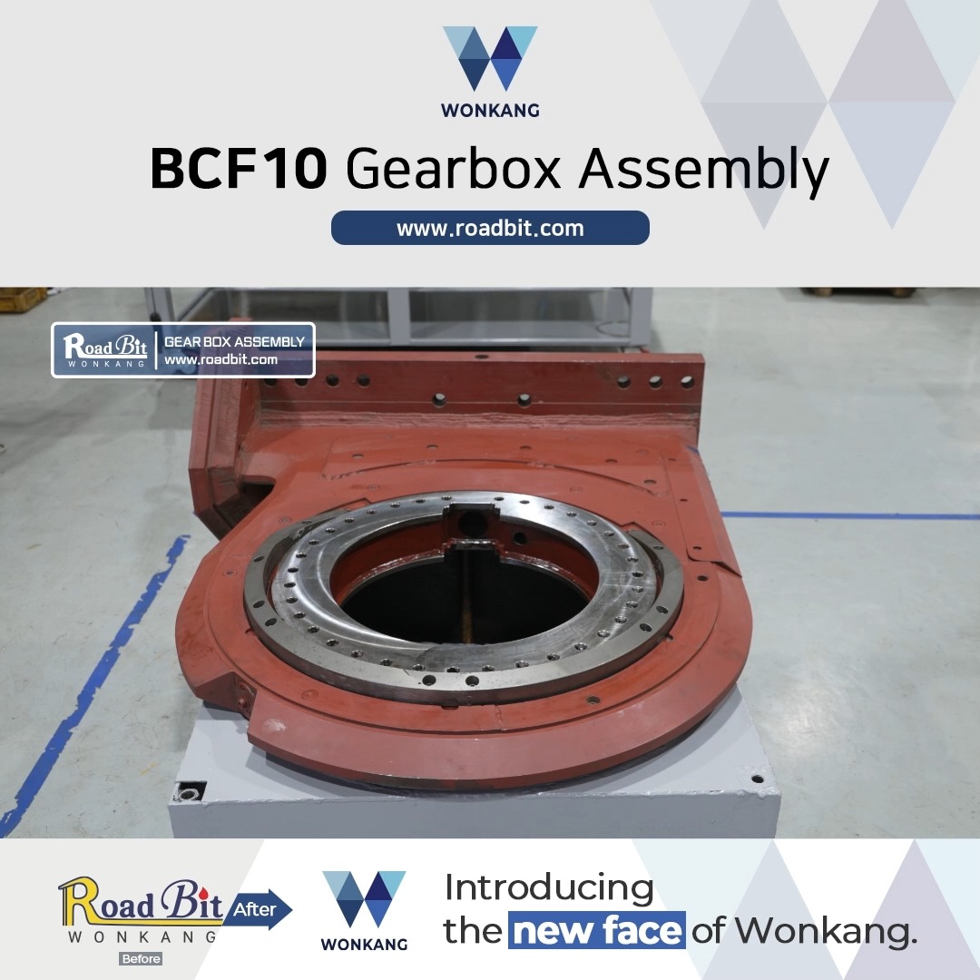 BCF10 Gearbox Assembly
www.roadbit.com
#Diaphragmwall #Slurrywall #trenchcutter #BC30 #BC32 #BC35 #BC40 #cutterteeth #gearbox #mudpump #korea #wonkang #roadbit #cuttingwheel #BCF10 #BCF9 #spareparts #Mechanicalseals #Damper #Gearing #Complete #Assembly #roadheader #pick #tunneling #1500mm #bearing
