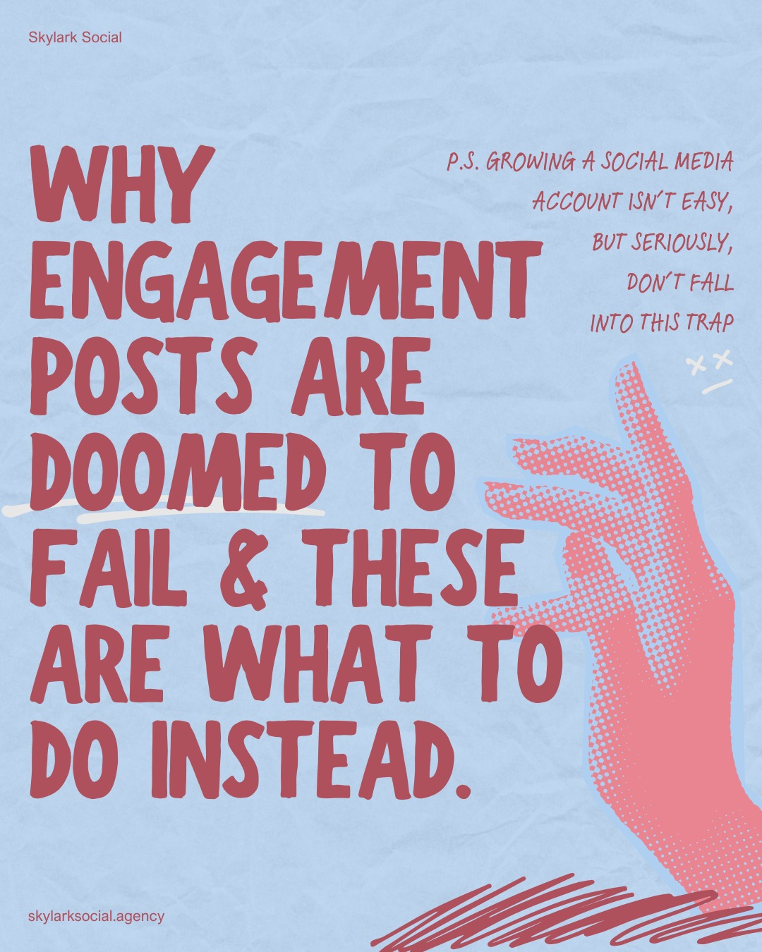 STOP posting for likes and hoping for miracles.
Engagement posts like “What’s your favourite colour?” are not a strategy, they’re noise.
Here’s the truth: your audience wants value, not vanity.
Your content should serve, not beg.
#SocialMediaTips #InstagramMarketing #ContentThatConverts #SkylarkSocial #MarketingThatMatters #DigitalMarketingSA