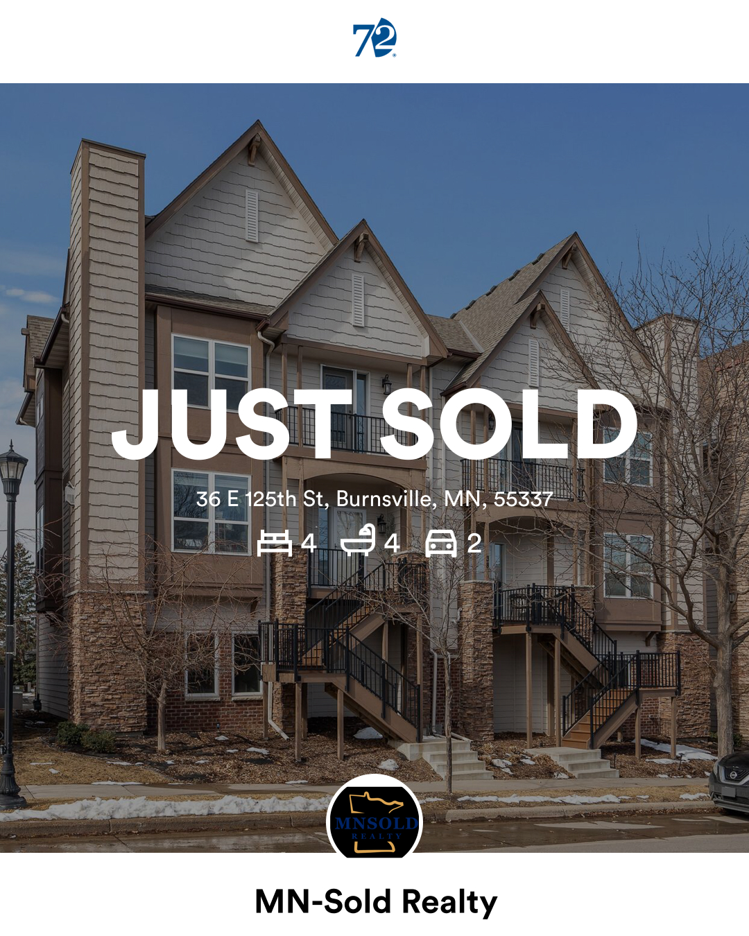 🛌 4 🛀 4 🚘 2
📍 36 E 125th St, Burnsville, MN, 55337
Our team’s latest sale on RateMyAgent
...
#ratemyagent #realestate