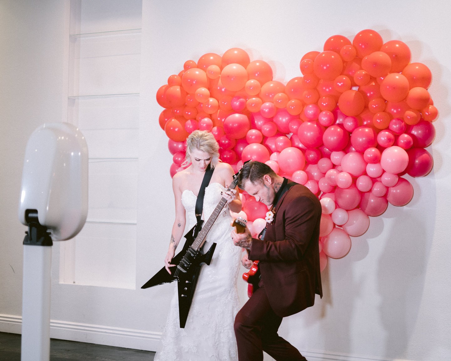 Your wedding reception should reflect YOUR personality! Right down to the Photo Booth!