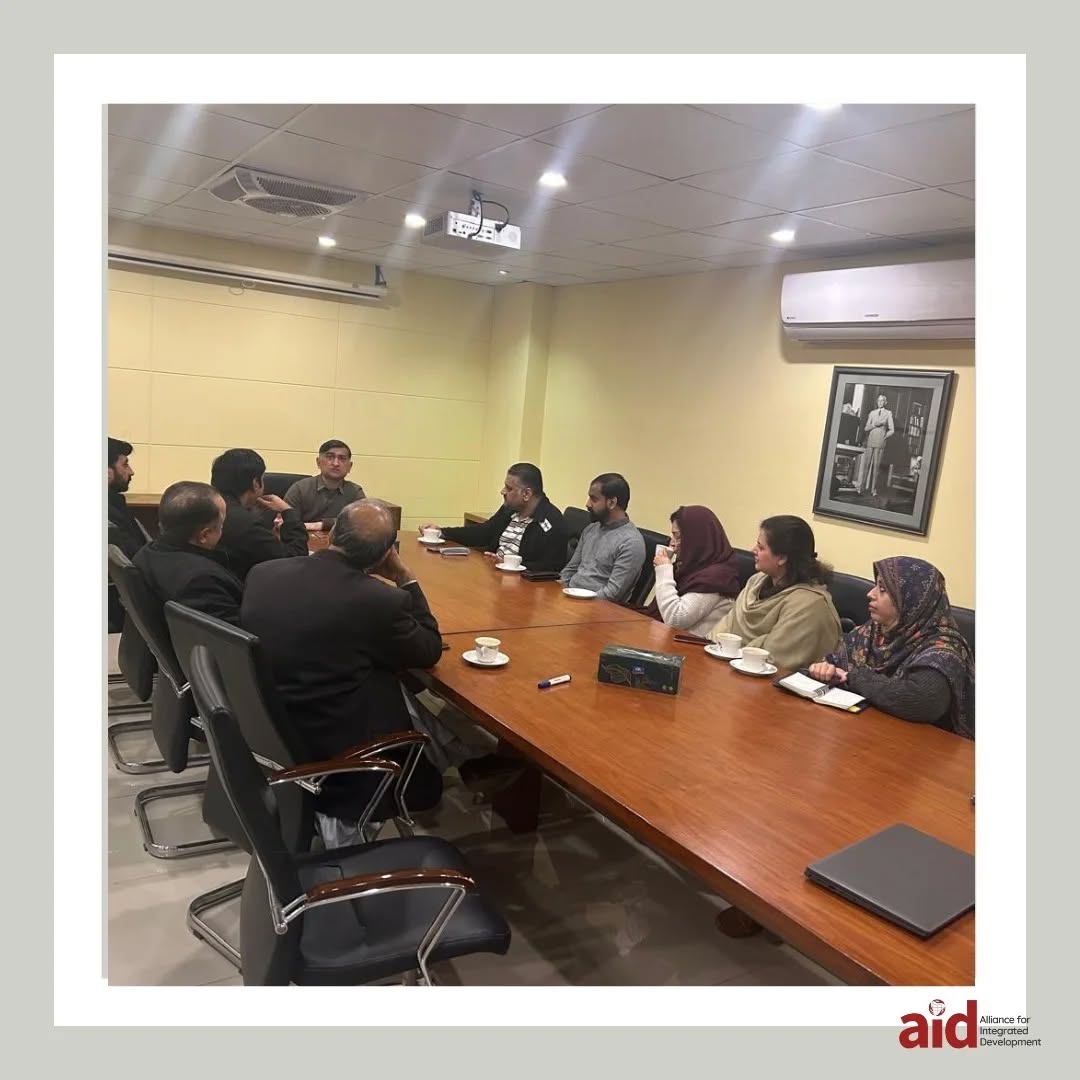 Throwback to AID’s insightful meeting with Mr. Naveed Yousaf, Manager Certification at the Pakistan Centre for Philanthropy (PCP). We're proud to share that the effort has paid off — AID is now officially PCP certified!
.
#AIDforchange #AIDPakistan #humanityfirst #NonProfitWork #UnitedNations #UNHCR #Hope87 #Netherlands #GIZ #GlobalSolidarity #UN #Pakistan #Peshawar #Humanity #SDG #Sustainability #sustainablecitiesandcommunities #nonprofitorganisation #aid #socialwork #team #FieldVisit #CommunityMatters #TogetherWeGrow #AIDPakistan #DevelopmentInAction #GrassrootsChange #flashbackfriday