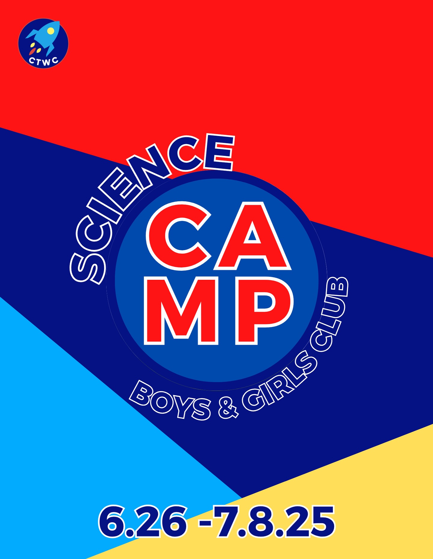 We’re so excited to be partnering with the Boys & Girls Club for our Summer STEM in the Bayou camp! 🚀
Hosted by CTWC x Boys & Girls Club, this camp brings hands-on science and tech experiences to young minds throughout the summer.
Camp Dates:
6/26 – Biology 🧬
7/1 – Chemistry 🧪
7/3 – Robotics 🤖
7/8 – Physics ⚡️
We can’t wait to spark curiosity and explore the world of STEM together. Huge shoutout to Rahul, Dhruv, Inchara, and Amy along with the rest of the CTWC NOLA team for bringing this all together!
#CTWC #SummerSTEMintheBayou #BoysAndGirlsClub #STEMeducation