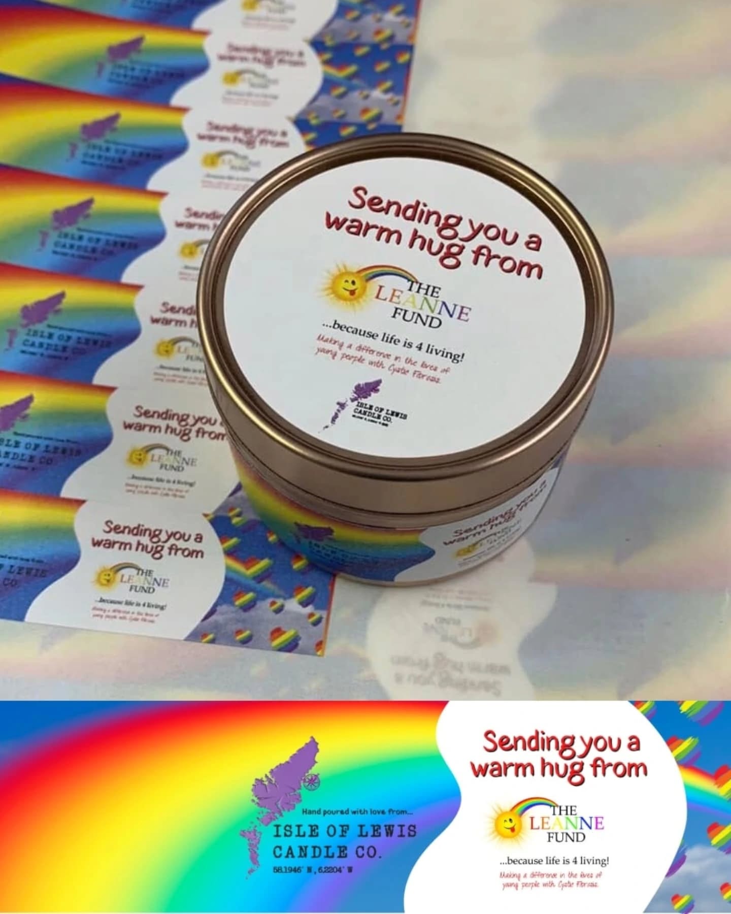 A glimpse at some of the bespoke labels which have been created for Isle of Lewis Candle Co, one of my favourite customers & ultimate cheerleader 🥰
The selection above includes collaborations with @theleannefund, @taighceilidh and other brilliant local organisations. Each one created using a very different brief, one of the many reasons it's so fun working with Mags 😊