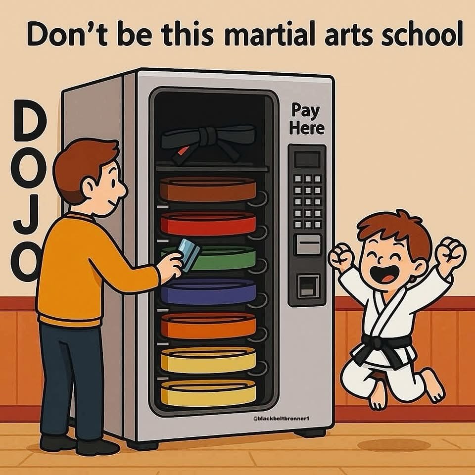 Now there’s “martial arts schools” and there’s “martial arts schools”!!! Pretty funny.