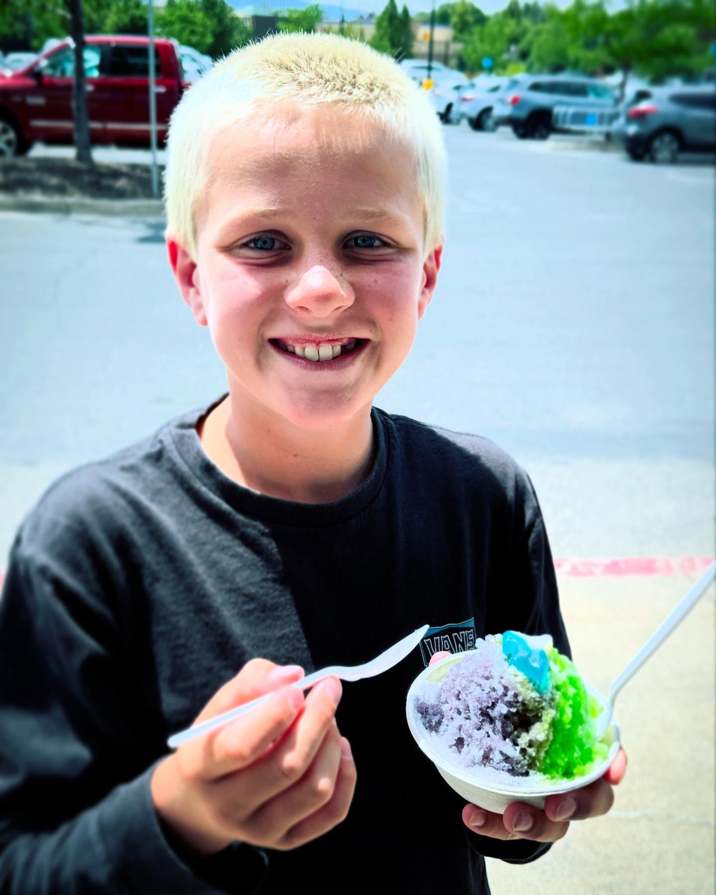 Pure joy, one cup at a time 🍧✨
There’s nothing better than a summer day, a big smile, and a colorful cup of Tiny’s Shave Ice! 🌈
We’re here for the laughs, the drips, the sticky fingers—and those unforgettable brain freeze moments! 😄🧊
📸 Tag us in your Tiny’s moments—we LOVE seeing our little fans in action!
#TinySmilesBigBites #TinysShaveIce #SummerVibes #BrainFreezeFace #FamilyFun #ShaveIceJoy #CoolTreatsHotDays
