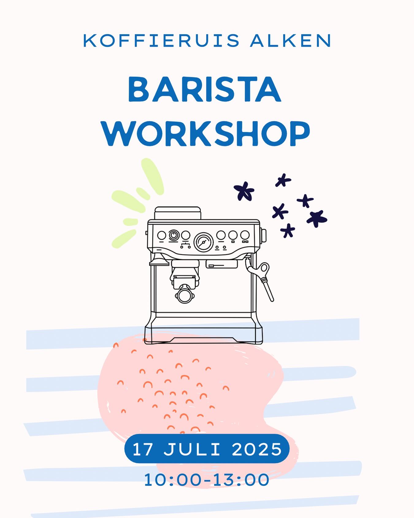 ☕️ Barista Workshop @koffieruis Alken ☕️
Zin in een gezellige ochtendsessie waarin koffie de hoofdrol speelt? Tijdens deze workshop duiken we samen in de heerlijke wereld van koffie — een moment puur voor jezelf tijdens de vakantieperiode. 🌿
Wat mag je verwachten?
✨ Het verhaal achter koffie
⚙️ Koffiemolen perfect afstellen
🥛 Melk stomen tot fluweelzachte microfoam
🎨 Eerste stapjes in latte art
📍 Waar? Koffieruis, Alken
🕙 Wanneer? 17 juli 10:00 – 13:00
💶 Prijs? 70€ per persoon
Heb je andere voorkeuren qua timing? Stuur ons gerust een berichtje of reageer hieronder!
Met een fijne groep? Laat het ons weten – we voorzien graag een workshop op maat.
➡️ Inschrijven kan via DM of online via www.barifina.be/workshops
#koffieworkshop #koffieliefde #koffieruis #latteart #koffiemomentje #alken #workshopkoffie #baristaskills #homebarista #barifina #baristalife