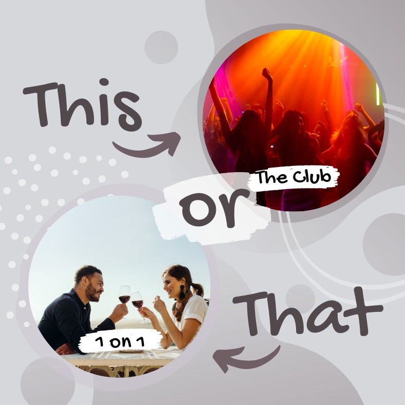 🎉 FRIDAY FUN TIME!
Let’s spice up the feed with a little LS game 😏👇
“Would You Rather… LS Edition”
Drop your answers in the comments!
1️⃣ Watch your partner with someone else — OR — be watched?
2️⃣ First-time soft swap — OR — jump straight into full swap?
3️⃣ Sexy group play — OR — intimate 1-on-1?
4️⃣ A flirty night at a club — OR — a private playdate?
5️⃣ Chatty and playful — OR — silent and seductive?
🔥 Bonus: Add your own LS “Would You Rather” question and let others play along!
Let’s get the convo (and the chemistry) flowing—your turn 👇
#OpenSecretsLS #FridayFun #LSGameNight #LifestyleConnection #FckingHonest #WouldYouRatherLS #PNWLS