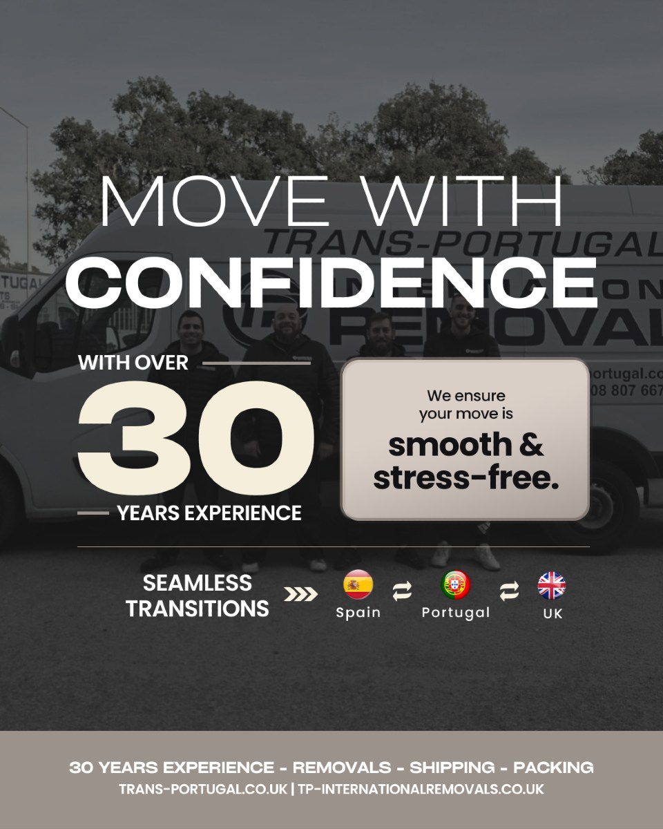From our family to yours, we’re more than just a removals company – we’re built on generations of trust, integrity, and strong family values. Let us handle your move with the care and dedication that runs in the family 🏡
Reach out to our team via phone or email with your specific requirements, and we'll be happy to assist!
🇬🇧 LONDON OFFICE
22-24 Homecroft Rd, London, N22 5EL, United Kingdom 0208 807 6677
🇵🇹 PORTUGAL OFFICE Inter Luis
Estrada Nacional 10
Centro Empresario Sado Internacional Armazem D21, 2910-835 Setúbal
00 351 265 708 240
info@tp-internationalremovals.co.uk
#relocationservices #movingcompany #shipwithus #movers #packingpros #transportation #movingday #shippingworldwide #relocationexperts #shipments #tpinternationalremovals #transportugal #shippingandhandling #movingtotheuk #packingandshipping #movingtoportugal #movewithus #easyshipping #movingsolutions #shippingmadeeasy #securepacking #movingtospain #storagesolutions #removalstoportugal #relocationready #movinghome #newoffice #fineart #vehicletransportation