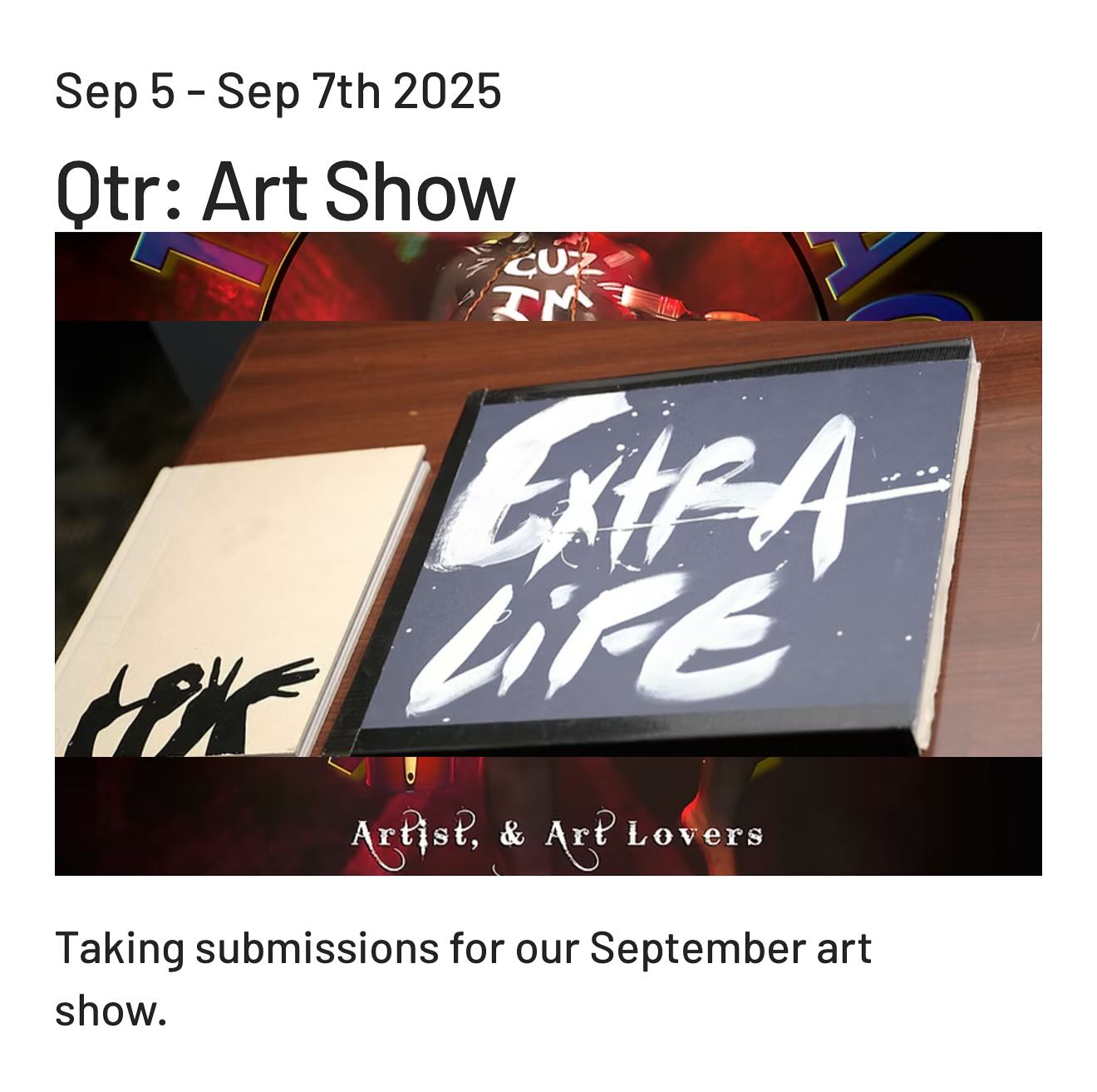 Calling All Artists 🔆 Want to be featured in AITC Magazine and our next art show September 6th, 2025?
We’re spotlighting bold, visionary creatives through curated showcases that uplift and connect. Submit your portfolio to be considered as a Featured Artist and expand your reach within a vibrant community of collectors, creators, and curators.
Link below to view our current themes & apply!
APPLY HERE: https://www.aitc-mag.com/submissions
💫 #AITCMagazine #FeaturedArtist #CallForArtists #CallForVendors #FashionDesigners #Chefs #Photographers #BaltimoreBusiness #DMVArtists #Journalists #Podcasts #ArtInTheCity #Baltimore
https://www.aitc-mag.com/submissions