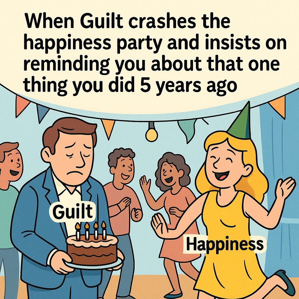 When Guilt crashes the party... and reminds you about that one thing you did 5 years ago. 😂
Some emotions are just always there, but it’s how we handle them that defines us.
Explore how emotions shape our lives in PLACED—link in bio for more.
#PLACED #EmotionalIntelligence #JourneyWithin