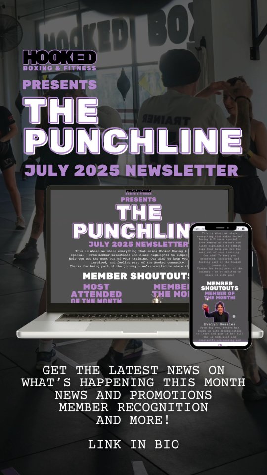 Get ready for our very first monthly newsletter! "THE PUNCHLINE"
Your one-stop-shop for:
-Latest News
-Member recognition
-Promos
And more!!
Link in bio
#newsletter #boxing #BoxingFitness