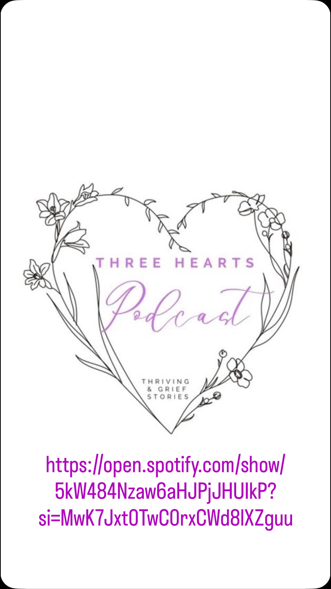 Our story began with three of us. Since then, we have lost one and gained a heart. Our stories of resilience are shared in this podcast along with grief, sadness and pure joy for each moment. Please take a listen and share https://open.spotify.com/show/5kW484Nzaw6aHJPjJHUIkP?si=MwK7Jxt0TwC0rxCWd8lXZg. #registeredclinicalcounsellor #handstoheart #traumawisdom #medicaltrauma #bcchildrenshospital