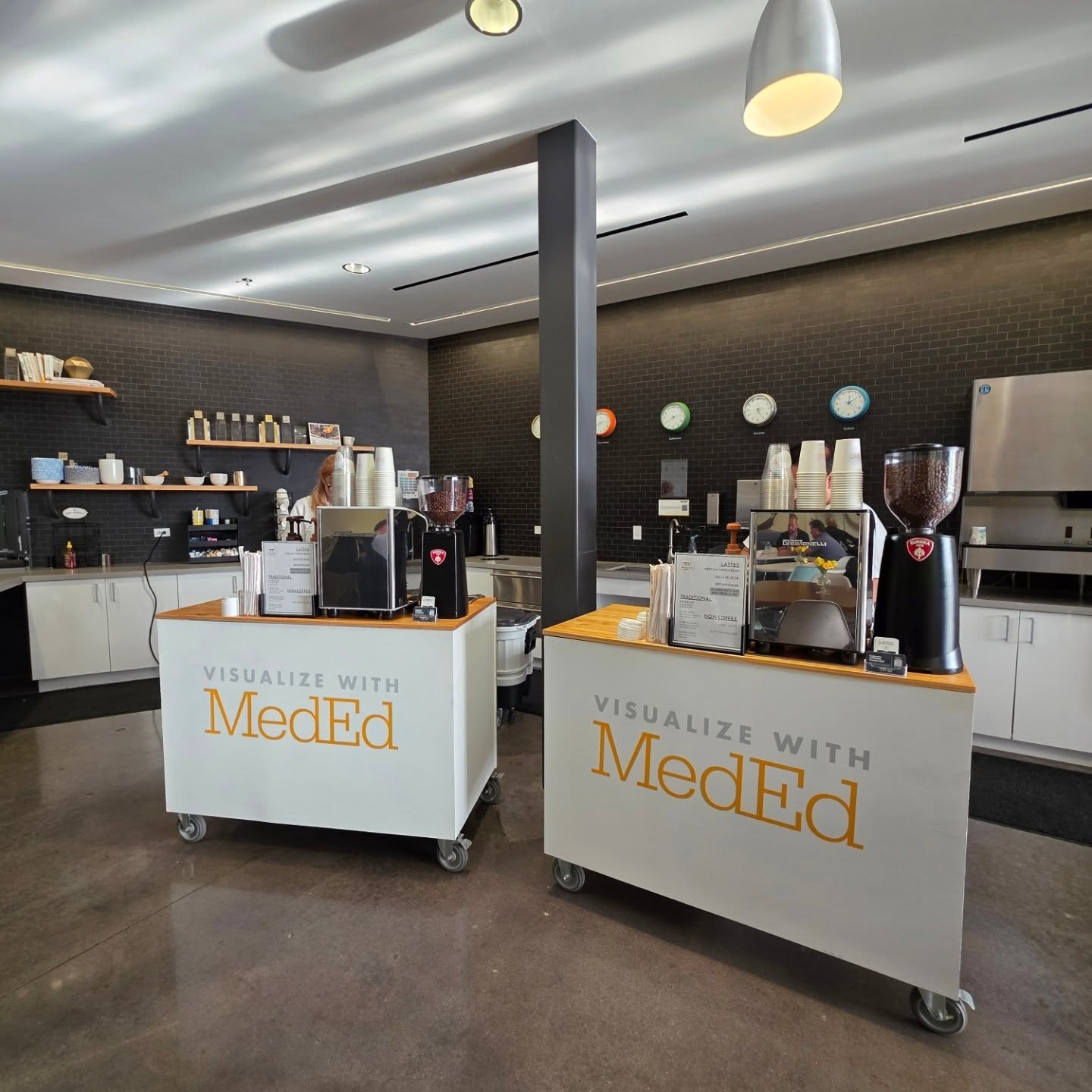 Double the coffee, double the productivity! ☕☕ 🤓🤓 Our double coffee cart setup kept every attendee fueled and focused through those long days. We're all about ensuring peak performance for your team, too!
#tatcoffeelife #tatcoffee #coffeeandconversation #coffeecart #dallascoffee