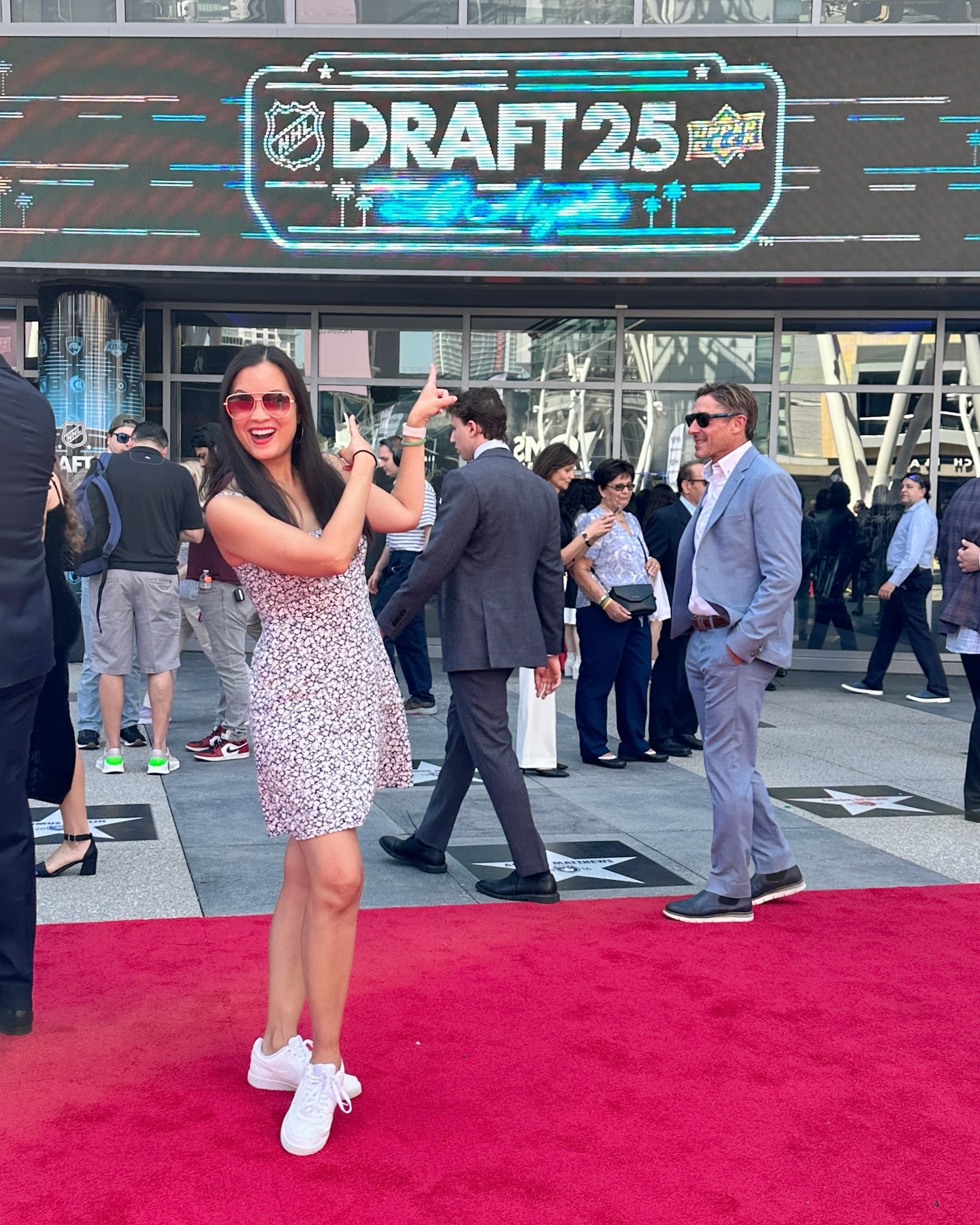 There’s something about watching people’s dreams come true that will never not be captivating. ✨
I worked the NHL Draft the last time it was in LA in 2010, but I wasn’t able to watch the draftees get called in Round 1 like I was this year. This was a special experience, not just seeing the players, but their families, who have all sacrificed so much for the dreams of their loved one. Being able to feel this energy live gave more meaning to my work at the rink - why we do what we do and in the end, exactly the kind of journeys we’re a part of. ❤️
Here’s to all the dreamers who have the work ethic and determination to succeed, and all the villages that support them to make it possible. 🥂
#NHLDraft #SportsWriter #SportsJournalist #WomenInSports #NHL #Instagood #BloggerLife #GoKingsGo #Hockey