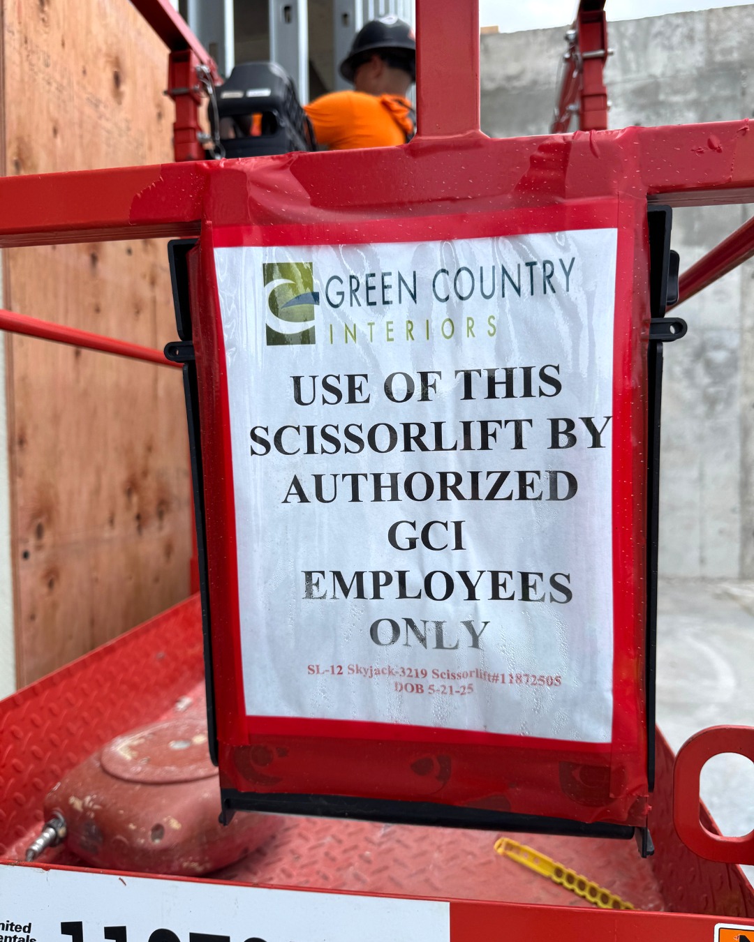 It's not that we don't want to share, but keeping job sites safe requires dedicated tools and properly trained crew members.
Committed To Safety
Green Country Interiors
#JobSiteSafety #ConstructionSafety #SafetyFirst #WorkSafe
#OSHACompliance