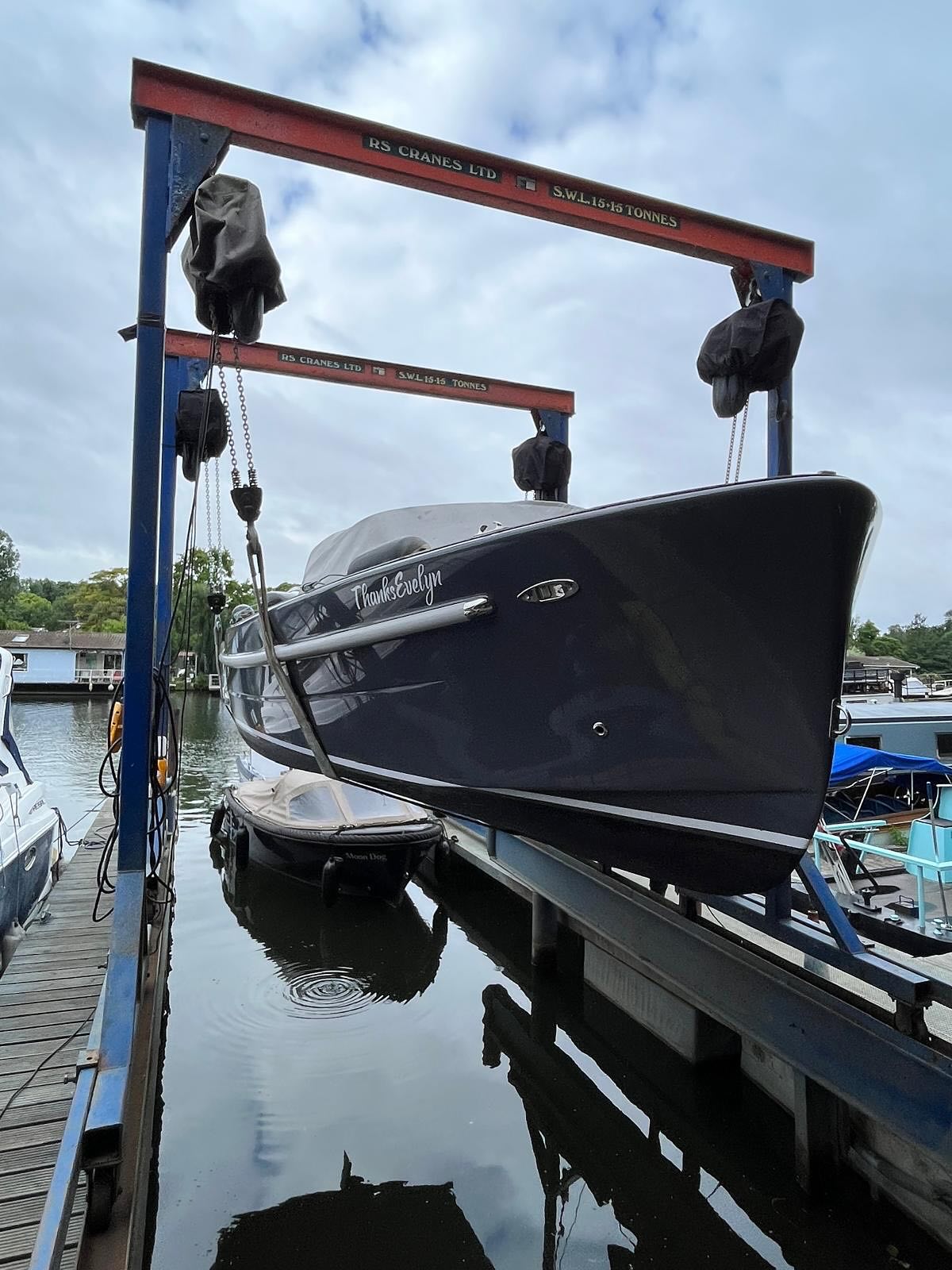Transformation Tuesday for some smaller boats we’ve had in recently in our workshop #marine #riverthames #boatmaintenance #marinedreamltd #thamesvoyagesltd #boatyard #hoist