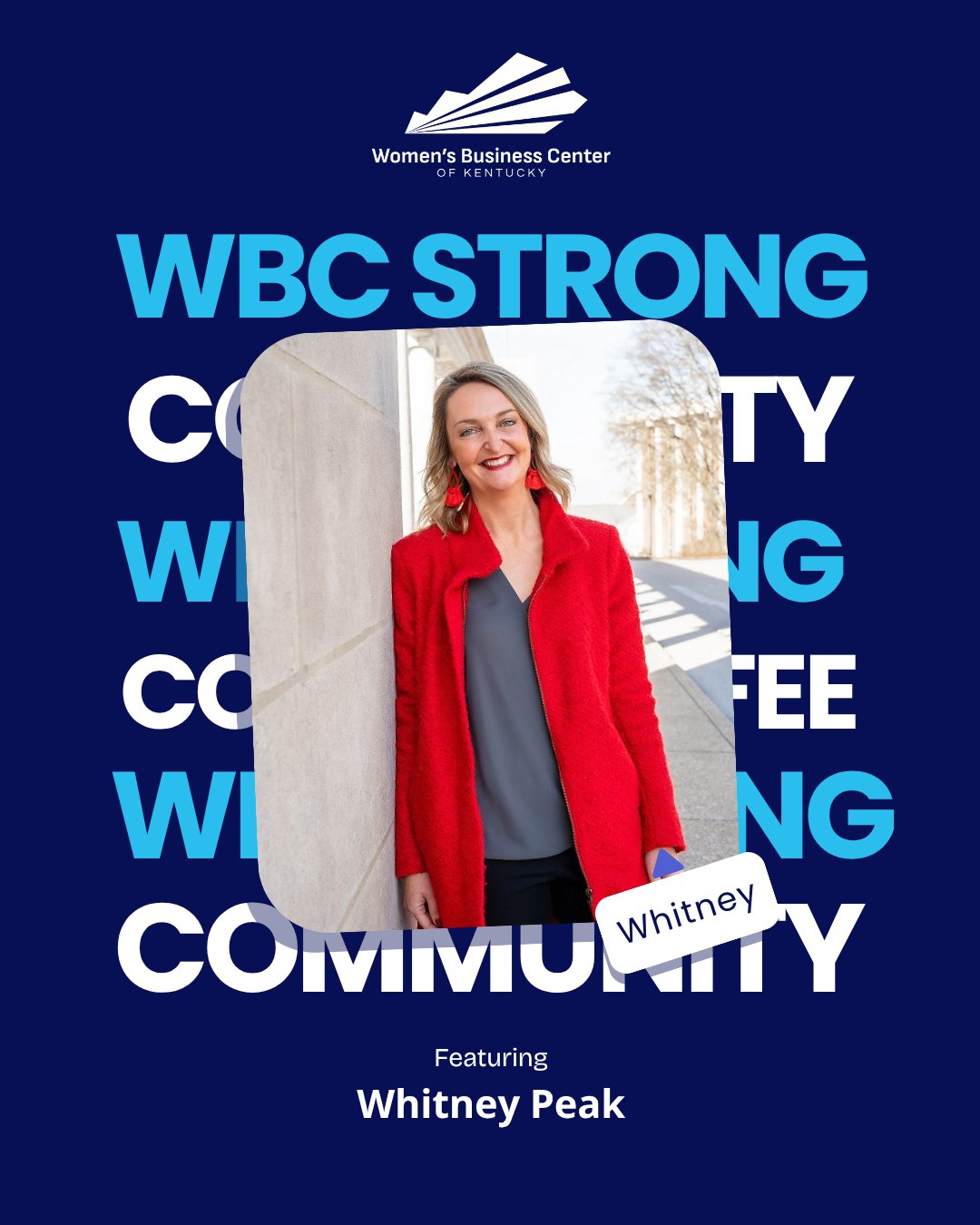 🌟 Meet Dr. Whitney Peake — Our July 10th Speaker in Bowling Green! 🌟
We’re thrilled to welcome Dr. Whitney Peake to our next Strong Community, Strong Coffee gathering! Dr. Peake is the Vitale Professor of Entrepreneurship, Chair of the Management Department at WKU, and a powerhouse of knowledge when it comes to strategy and small business success. She and her husband also run JWP & Associates Consulting, helping businesses and nonprofits turn big visions into real results.
Since 2015, she’s led WKU’s student consulting capstone course, generating nearly 15,000 hours of pro bono strategy work for local businesses. That’s the kind of impact that transforms communities—and we couldn’t be more grateful to learn from her.
✨ She’ll guide us through:
– Why strategy often fails (and how to break that cycle)
– How to make “strategy” less overwhelming and more actionable
– Setting priorities, assigning responsibility, and tracking what matters
📍 Join us in Bowling Green at the WKU Innovation Campus
🗓️ Thursday, July 10 at 9AM CDT
Click here to RSVP: https://ow.ly/axhf50WkmNo
#StrongCommunityStrongCoffee #WhitneyPeake #WKU #BowlingGreenKY #SmallBusinessSupport