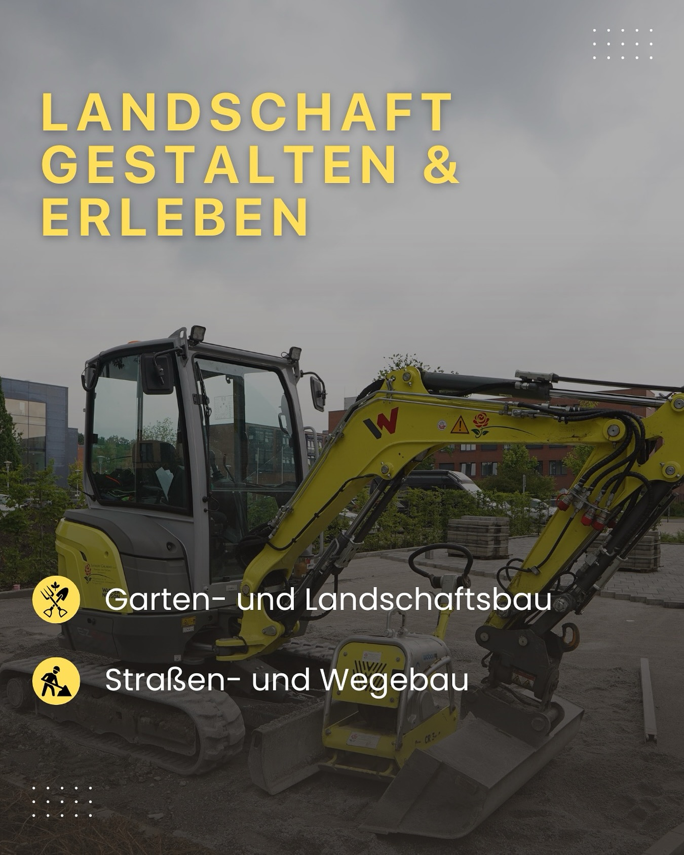 Ob private Zufahrt, öffentlicher Gehweg oder Gewerbefläche: Wir bringen Stabilität und Ästhetik zusammen!
Mit jahrzehntelanger Erfahrung im Straßen- und Wegebau schaffen wir langlebige Verbindungen, funktional, belastbar und optisch überzeugend.
✔️ Fachgerechte Ausführung
✔️ Hochwertige Materialien
✔️ Planung & Umsetzung aus einer Hand
✔️ Für Privatkunden, Kommunen & Unternehmen
#baugewerbe #gartenbau #lanschaftsbau #straßenbau #wegebau