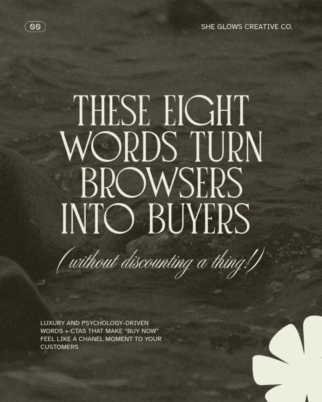Okay, so you want more clicks, without lowering prices right?
Often copywriting or sales copy feels like a competition to see who can shout the loudest.
But, it's the quiet words that aren't really that rated or thought of that can have MASSIVE impact on your bank account at the end of the day.
Here are eight words to sub in for your call to actions that can make all the difference.
What words do you commonly use when writing sales copy?
PS... Staring at a blank screen watching the cursor blink, or turning to ChatGPT only to find the content is crap, generic and doesn't feel like you? Is copywriting stopping you from launching your website?
We can help. Send us a DM today to learn more about our all-inclusive web design services (including non-AI copywriting).