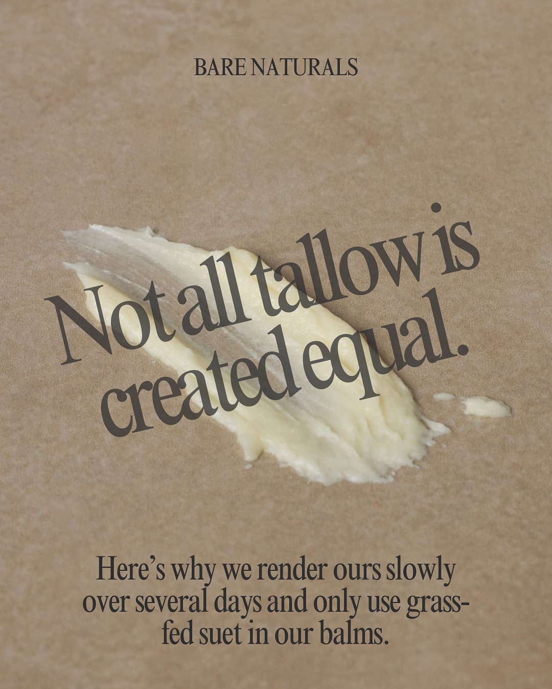 ✨ Not all tallow is created equal and at Bare Naturals, we do things differently.
We slow-render our grass-fed suet over several days to preserve nutrients, remove impurities, and create a soft, neutral, skin-identical balm your skin will love.
Why tallow?
Because it mimics human sebum, deeply nourishes, and helps restore the skin barrier ,making it ideal for sensitive, dry, and mature skin types.
🧴 Clean enough for babies. Powerful enough for faces.
Our secret? Time, intention, and ingredients that actually work.
💬 Curious about tallow or how we make it? Ask us anything below.
#barenaturals #tallowtruth #skincareyoucantrust #naturalskincare #slowbeauty #grassfedtallow #holisticskincare #skincarethatworks
