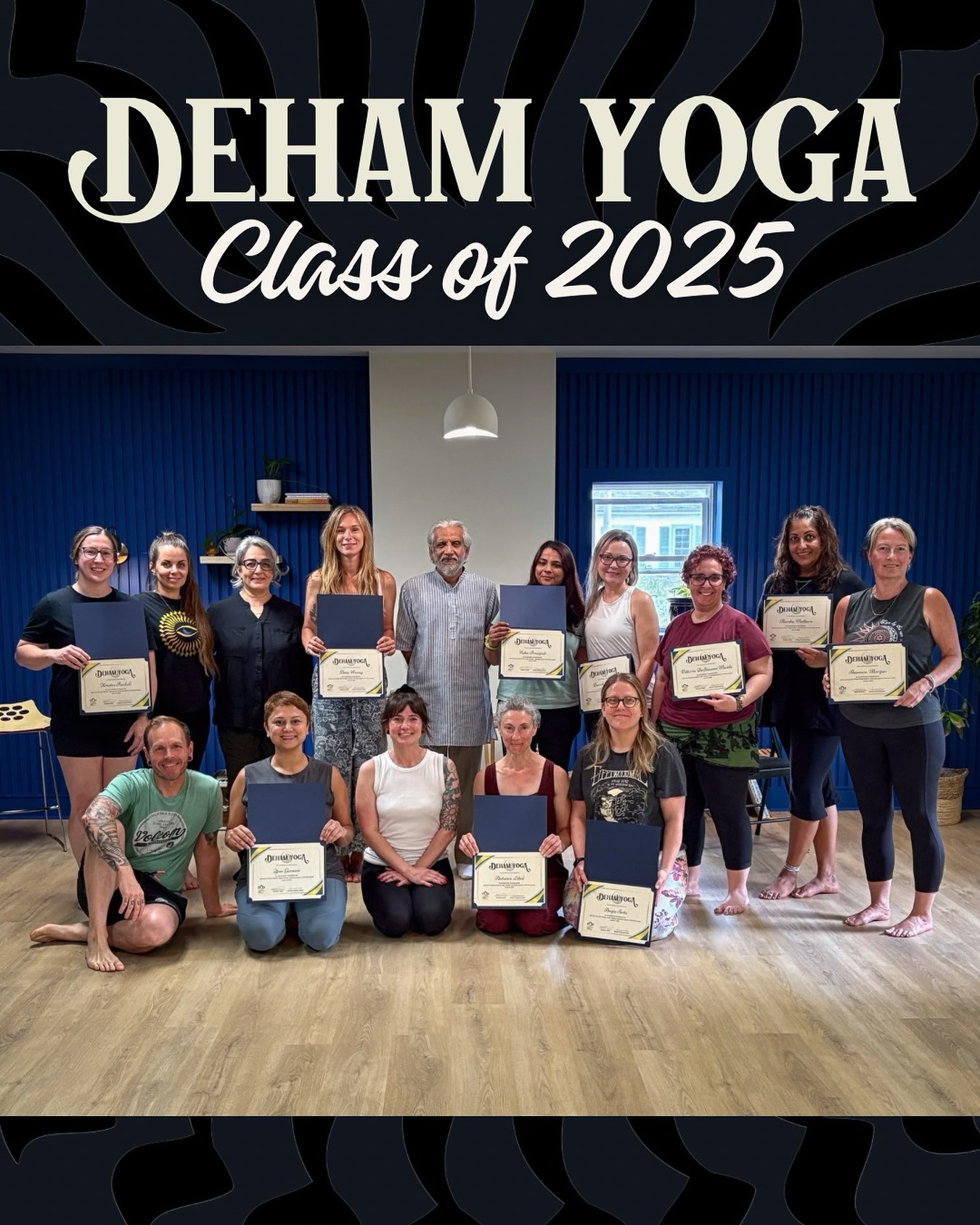 ✨ Congratulations to the inaugural graduates of Deham Yoga Teacher Training! ✨
Over the past five months, this incredible group of students has shown deep dedication, curiosity, and heart as they journeyed through the first Deham Yoga teacher training program.
We’ve witnessed so much growth, transformation, and embodied learning, and we couldn’t be more proud.
Keep an eye on the So’ham Studio schedule – you’ll soon see these new teachers sharing their knowledge through somatic-based classes, workshops, and offerings, rooted in compassion, authenticity, and embodiment.
The next in-person Deham Yoga Teacher Training begins September 2025 – stay tuned for details.
#DehamYoga #SoHamStudio #YogaTeacherTraining #SomaticYoga #HamiltonYoga #EmbodiedWisdom #YogaCommunity #SomaticPractice #SoHamHamilton #DehamMethod #YogaWithHeart #TraumaInformedYoga #YTTHamilton #YTTCanada #YogaInOntario