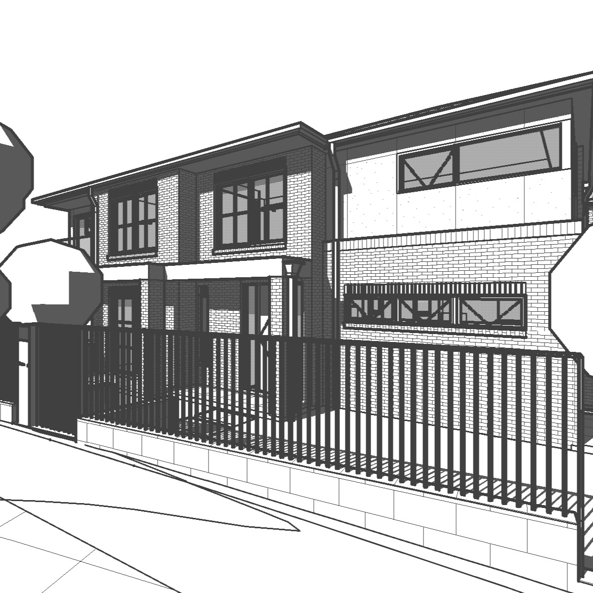 Smart design supporting strategic outcomes.
During the DA process for this dual occupancy project, we successfully negotiated Council approval for two 5-bedroom dwellings - maximising site potential and delivering a stronger return on investment for the developer.
🔨 Currently under construction – scheduled for completion in early 2026.