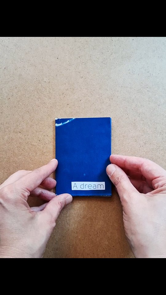 It's been a couple of months... half a year, really, really rough. I've been very quiet on my account, I felt numb and creatively blocked.
I hope everything will return to normal soon, but the damage has been done, and this is going to take a lot of time to heal.Â
How easily a dream becomes a nightmare.
.
.
.
#creativityblock #onesheetbook #cyanotype #cyanotypeart #foldedart #handmade #zine