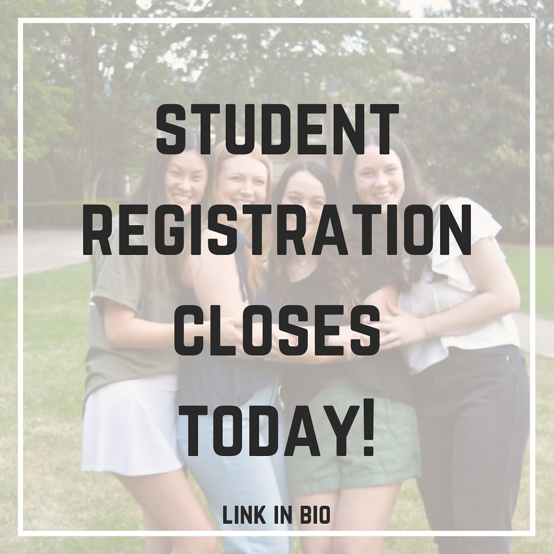 Student registration closes at NOON today! Head over to the link in our bio to register for this year’s retreat. You won’t want to miss this! #forge25