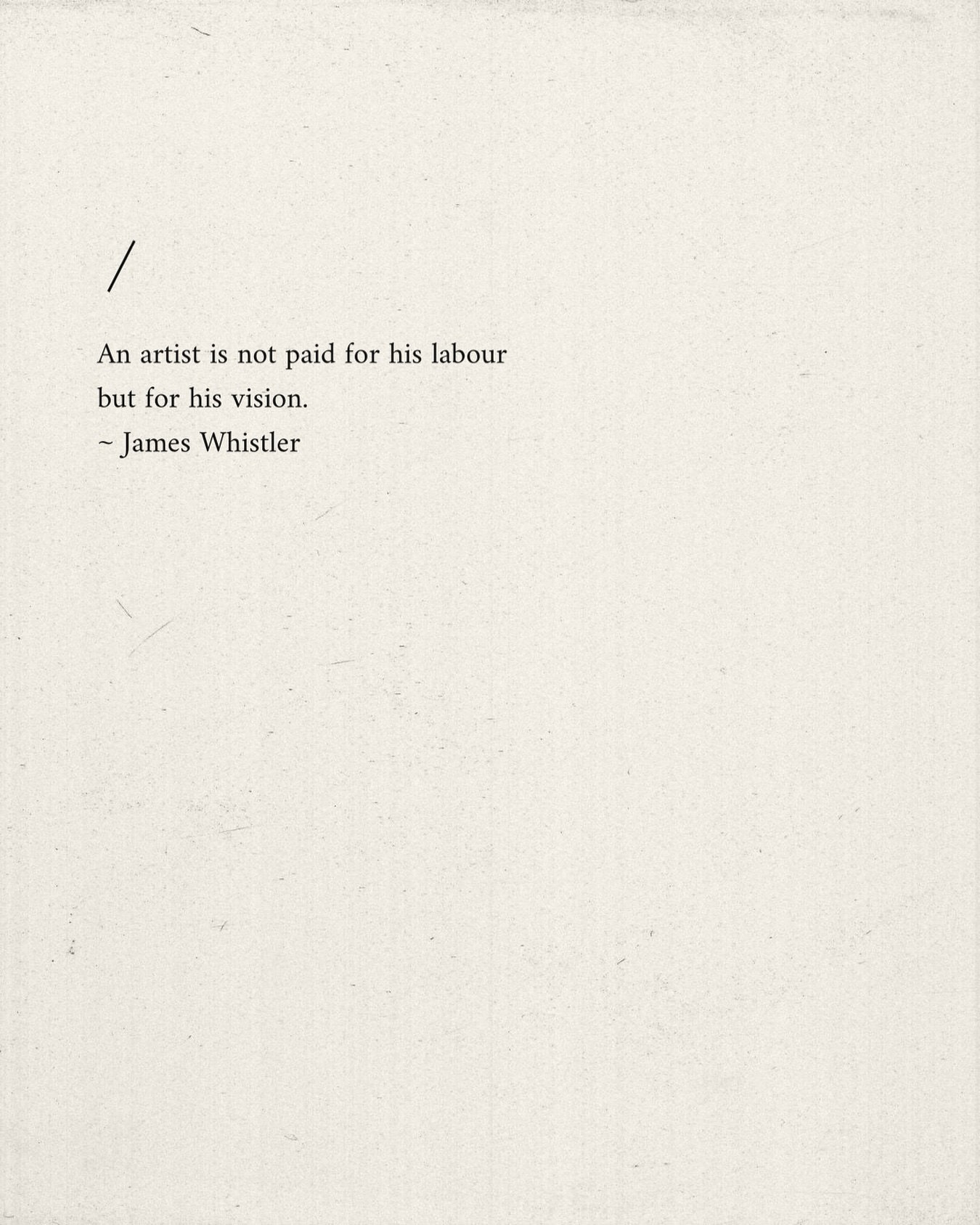 Whistler’s words remind us that true value lies not in the hours spent, but in the perspective shared.
In a world flooded with content, vision is what sets an artist apart.
#ArtIsVision #JamesWhistler #CreativePerspective #ArtistsOnInstagram #VisionOverLabour