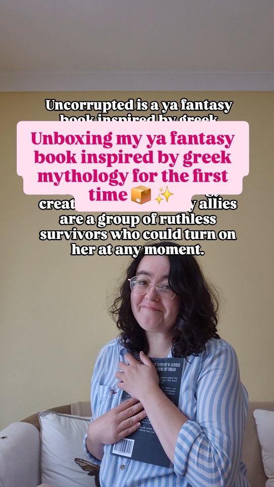 Unboxing my ya fantasy book inspired by greek mythology for the first time 📦 ✨️
After years of writing, I can't believe i finally have it in my hands! 🙈
I'm absolutely obsessed with my cover designed by the talented @storywrappers it perfectly represents the book! Seeing it in physical form for the first time has completely blown my mind 😍
Thank you so much to my editor @edeneditorial for helping me make this book a reality! ❤️
If you're a fan of the hunger games and percy jackson then Uncorrupted is the book for you! ☠️🏺🗡
Uncorrupted is now up for preorder! releasing on 24th of July 2025 📅
The link is in my bio, plus you can now add it on goodreads ✨️
#yafantasybooks #unboxingmybook #indieauthor #yafantasyreaders #yafantasybook #greekmythologybook #greekmythologybooks