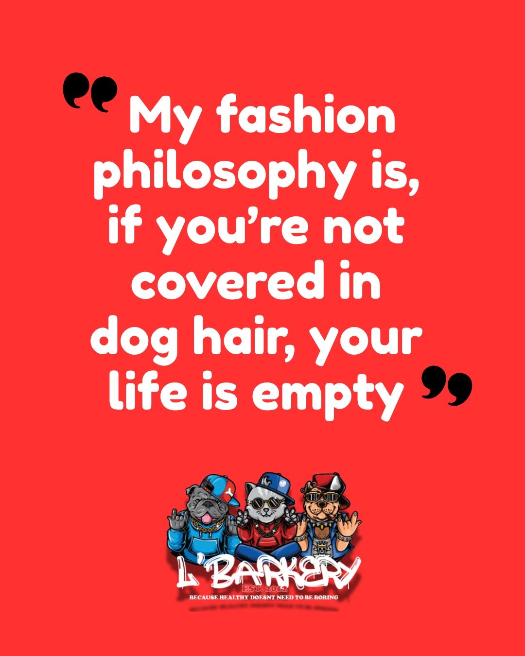 If your outfit isn’t 50% dog hair, are you even living? 🐾✨ #DogHairDontCare #FashionWithFur