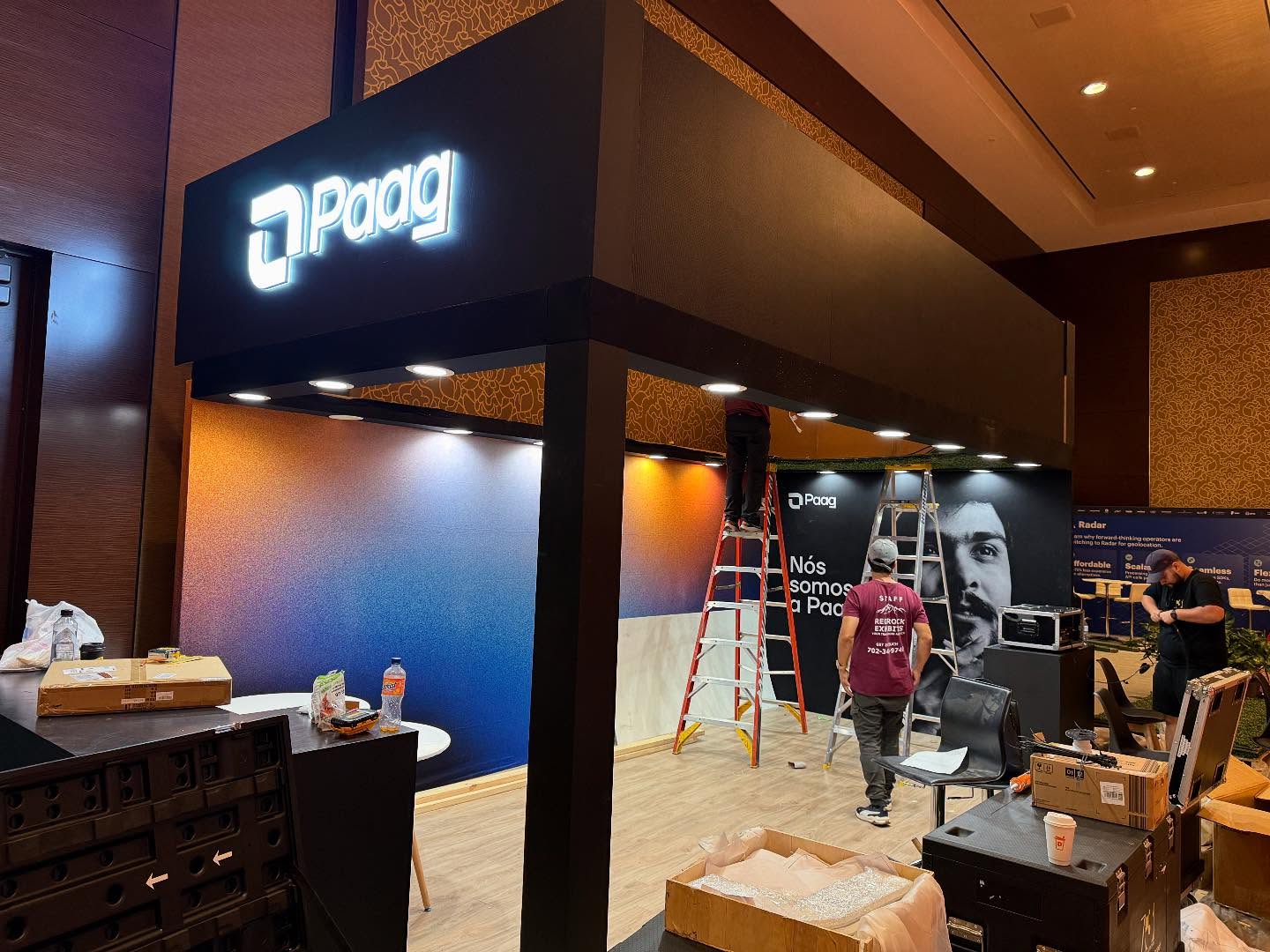 Clean. Bold. Built to impress.
Here’s the final look at the Paag booth at SBC Summit at the Hard Rock in Seminole, FL.
A sleek presence that stood out on the show floor.
#SBCLatinAmerica #PaagPlaza #RedRockExhibits #TradeShowBooth #HardRockHollywood #EventMarketing #BoothDesign