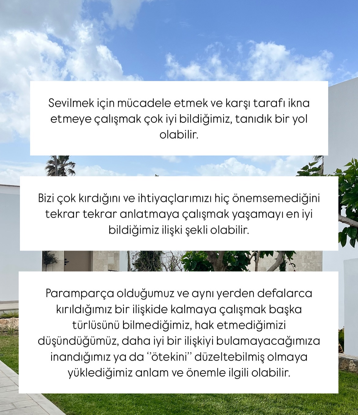Bildiğimiz çıkmaz sokaklar…
#psikoterapi #psikoloji #iliskiler #romantikilişkiler #aşk