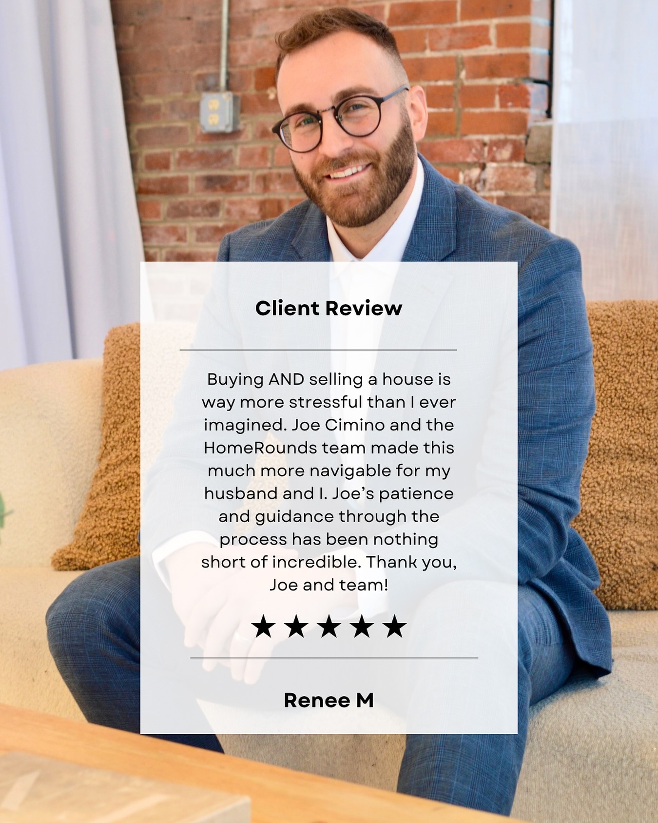 ⭐️⭐️⭐️⭐️⭐️
Another 5-star experience 🌟
Helping these incredible clients buy and sell their home was an honor — and they crushed both sides of the process.
Grateful for the trust, the teamwork, and the partnership with @HomeRoundsRealty 🏡💼
Ready for your own success story? Let’s talk.