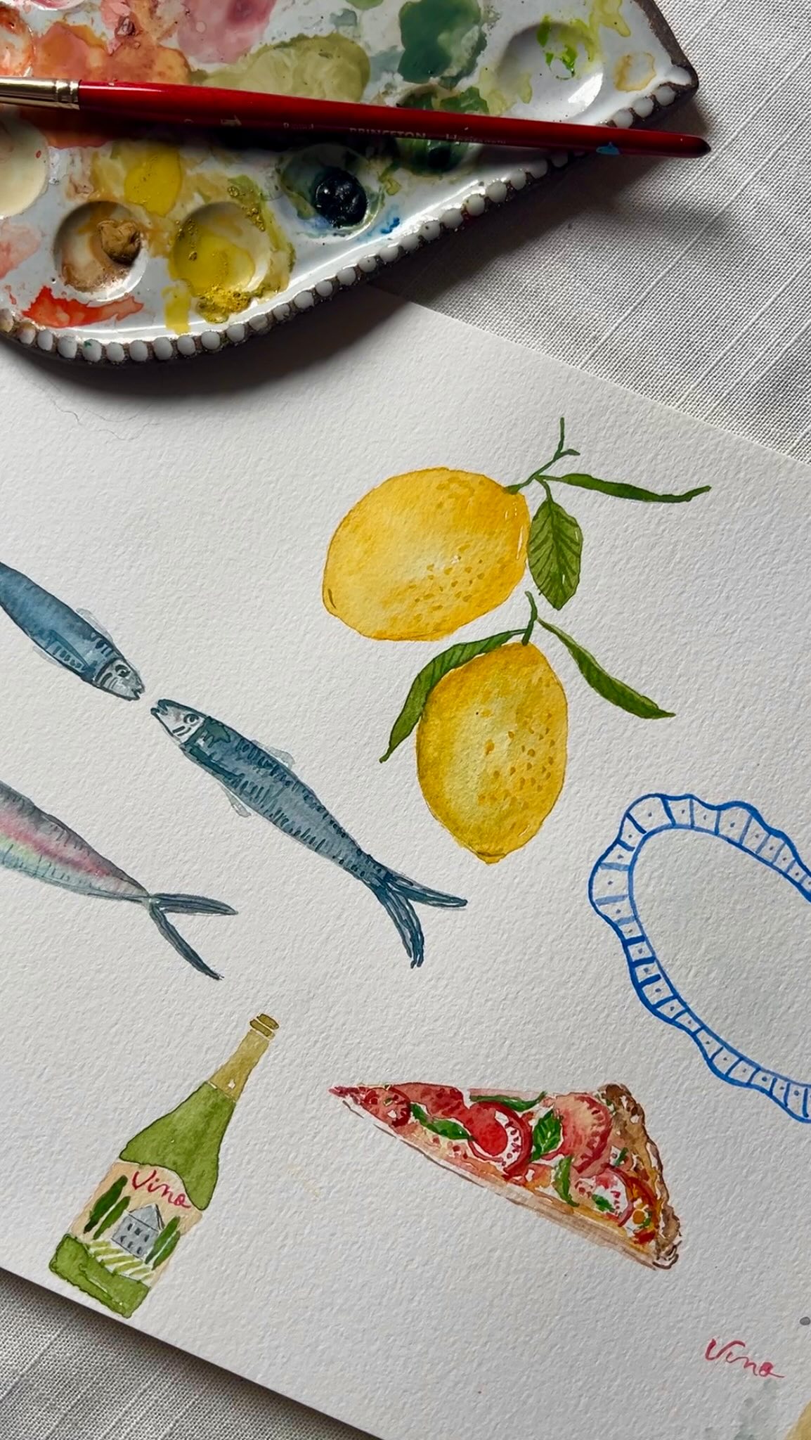 Cin Cin ✨🍋🐟🍷✨
#watercolorinvitation #watercolorwedding #watercolorillustration #watercolorsavethedate #rehearsaldinnerinvitations #luxurywedding #weddinginspiration #weddinginspo #weddingstationery #nybride #nywedding
