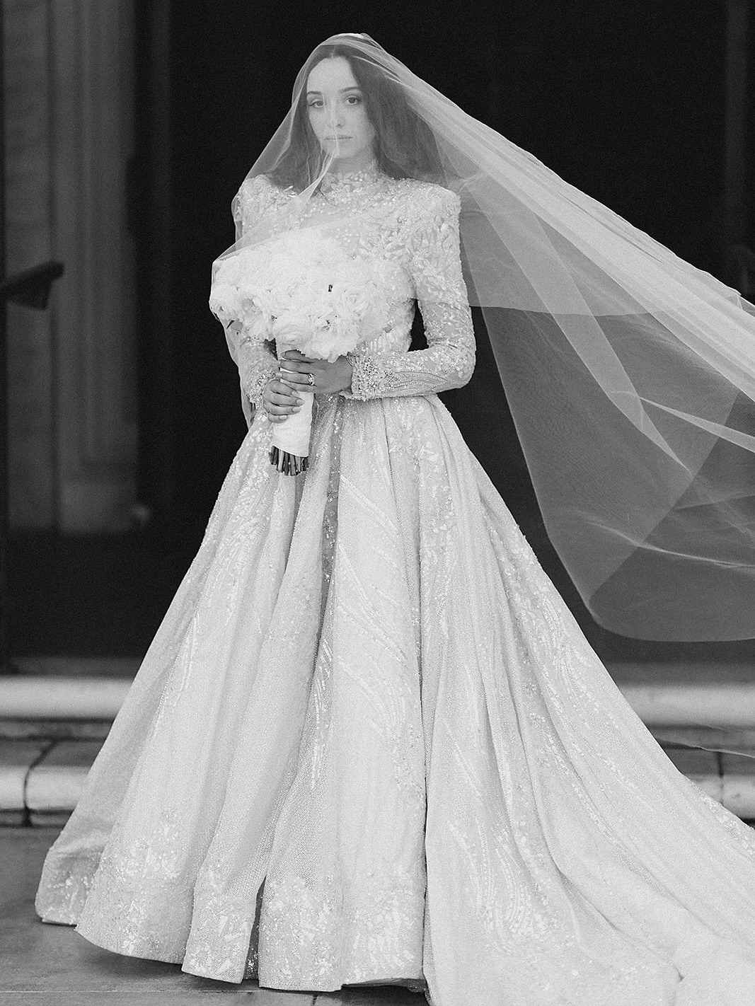A timeless beauty bride @the_ashley_files in her stunning bridal gown with sophisticated details highlighting a modern classic reimagined design. A captivating bridal portrait by @chernogorovphotography .
Wedding Planning: @unveiledbygrace_events
Church: @saintandrewpasadena
Photography: @ChernogorovPhotography
Videography: @luxurylifestylestudiosllc
Hair: @californiabridalstylist
Makeup: @makeupbyshadi @cakedupwithriley @courtdappmakeup
DJ and Violist: @secondsong_official