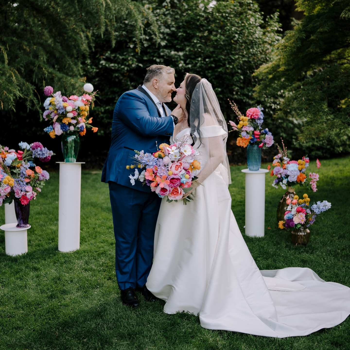 Emma + Craig 🖤
I just wanted to share more of their beautiful day!
Those bouquets were handmade by Emma and her girls, and they completely stole the show.
This set of photos leans into our signature moody and editorial vibes—timeless frames and some funny ones too. For a day that flew by fast, so fast!
From Emma herself:
“The photos are AMAZING... They were an absolute dream. 1000/10.”
Already counting down until we get to shoot your next milestone.