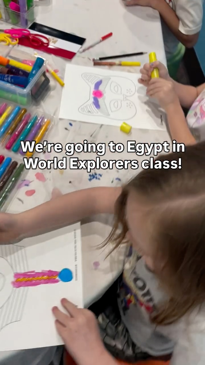 We built our own pyramids, designed Egyptian masks, and created African maps in K-6th World Explorers art class! Next session is open for registration but there’s only 2 spots left!
.
.
#homeschoolfamily #homeschoolkids #artandscience #homeschooling #unschooled #playbasedlearning #interestbasedlearning #homeeducation #homeschoolart #homeschoolscience #kidsartinspiration #tempe #arizonahomeschool #eastvalleymoms #kidsartwork