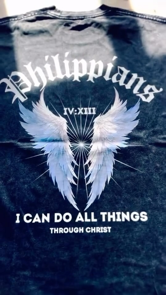 For every high and low - Philippians 4:13
#ChristianClothingBrand #Philippians413 #FaithOverFear #ChristIsKing #ChristianStreetwear #WearYourFaith #JesusLovesYou #ChristianApparel #DailyReminder #StrengthInChrist #newdaythreads