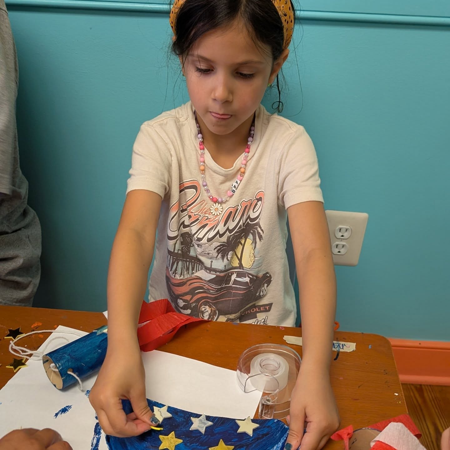 Had a blast at CRAFT today exploring different art mediums and prepping decorations to get Harold all parade ready!!
#4thofjuly #purcellvilleparade #learningadventurebus