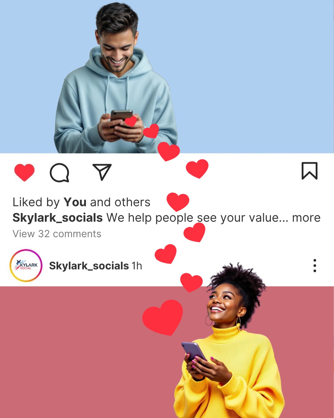 When your content finally connects.
We don’t just help you post, we help people see your value.
👉Link in bio to learn more!